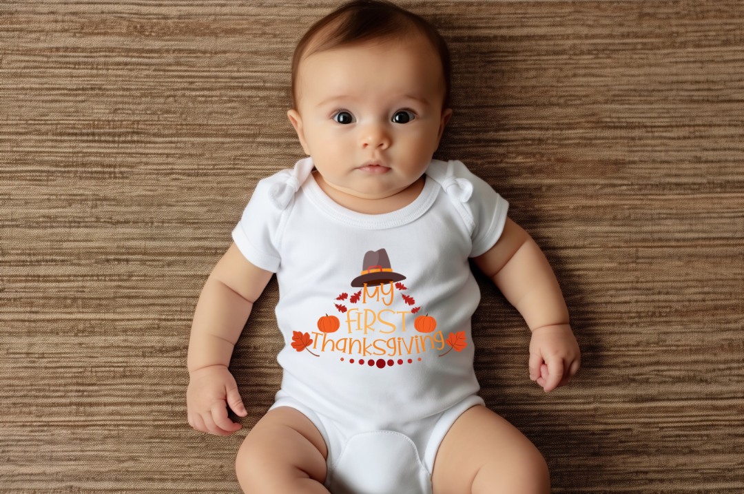 First Thanksgiving Pilgrim | Sublimation Transfer | Create your own