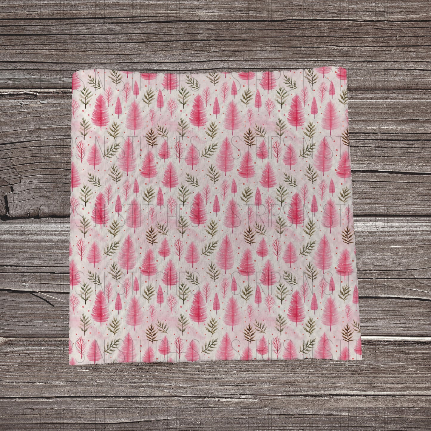 Pink Trees | Bow Making- Headwrap- Scrunchies