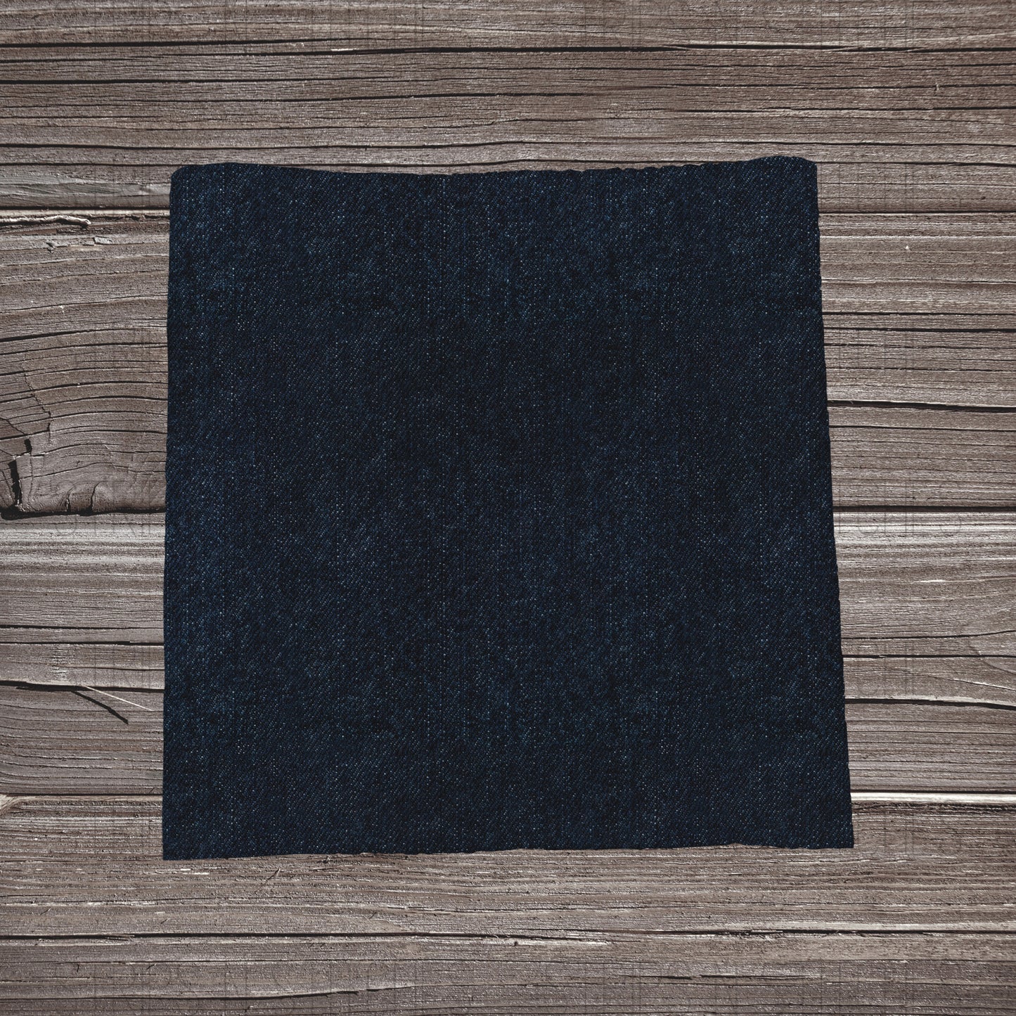 Navy Blue Faux Denim | Bow Making | Headwrap | Scrunchies