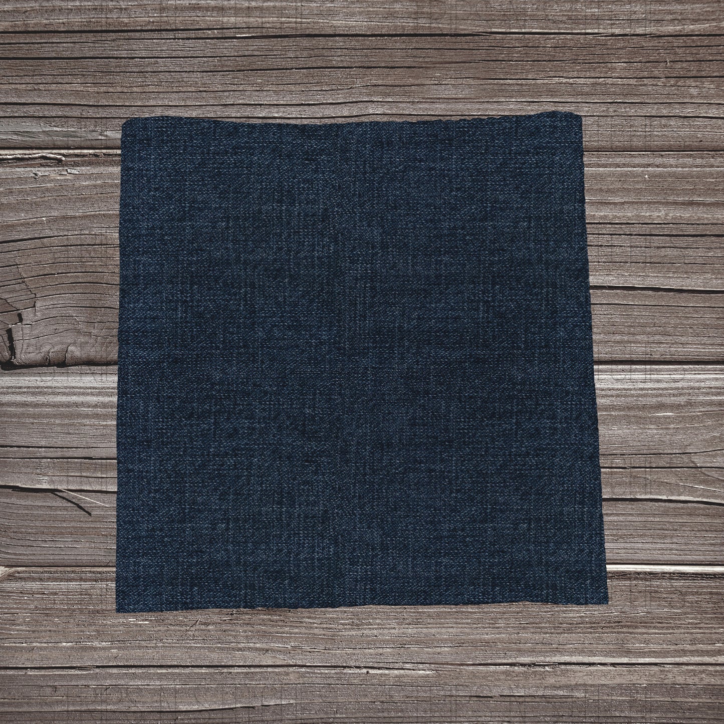 Dark Blue Faux Denim | Bow Making | Headwrap | Scrunchies