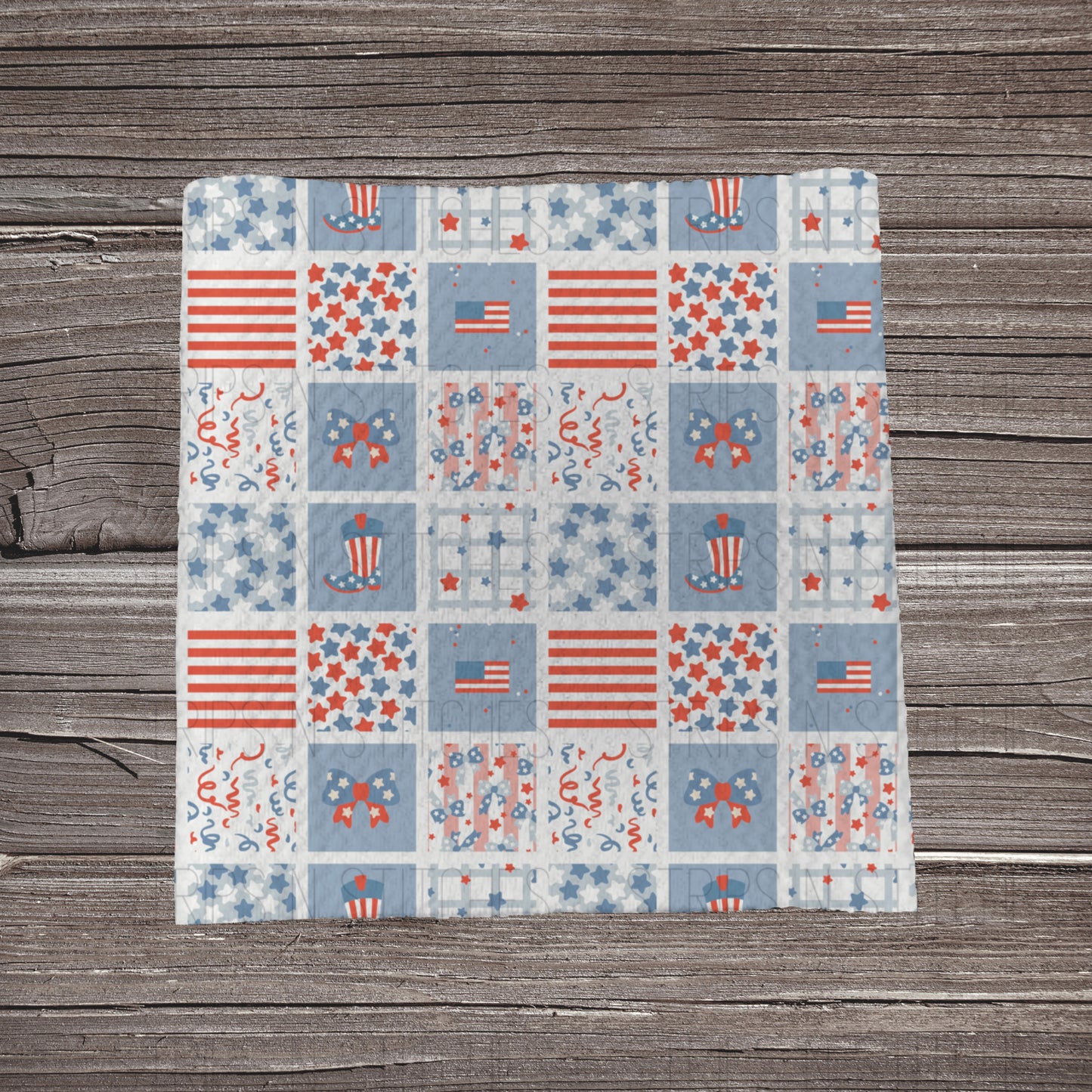 Red, White & Preppy Checks | Fabric Strip- Bow Making- Headwrap- Scrunchies