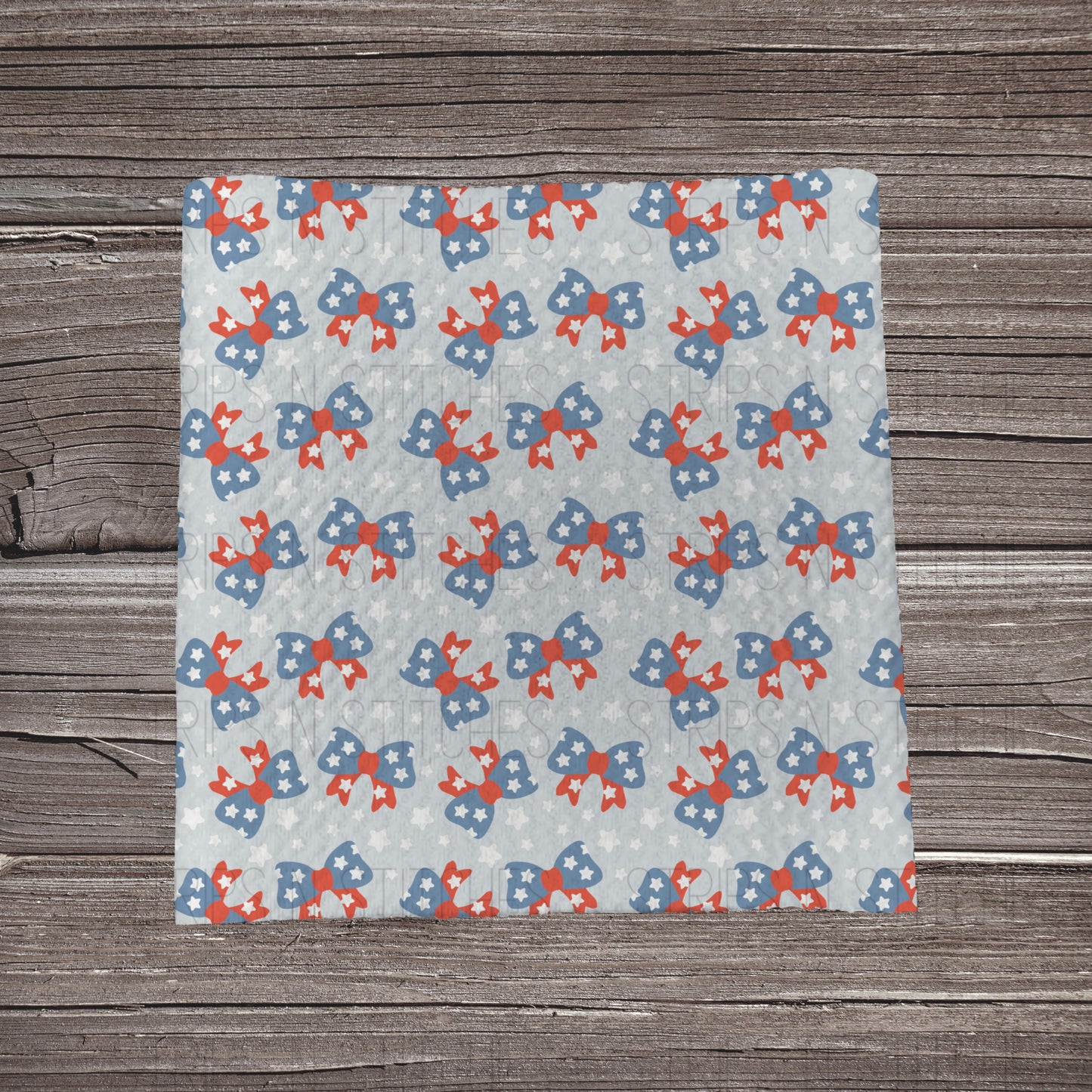 Patriotic Preppy Bows | Fabric Strip- Bow Making- Headwrap- Scrunchies