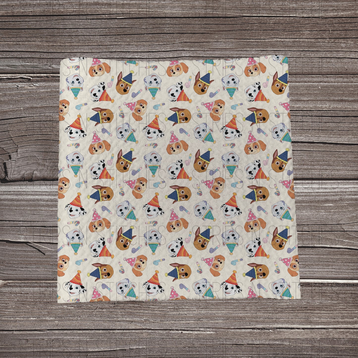 Paw-ty Patrol | Bullet Fabric Strip | Bow Making | Scrunchie |