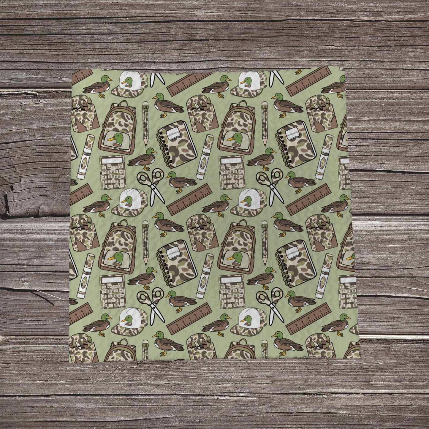 Camo School Supplies | Fabric Strip | Bow Making- Headwrap- Scrunchies