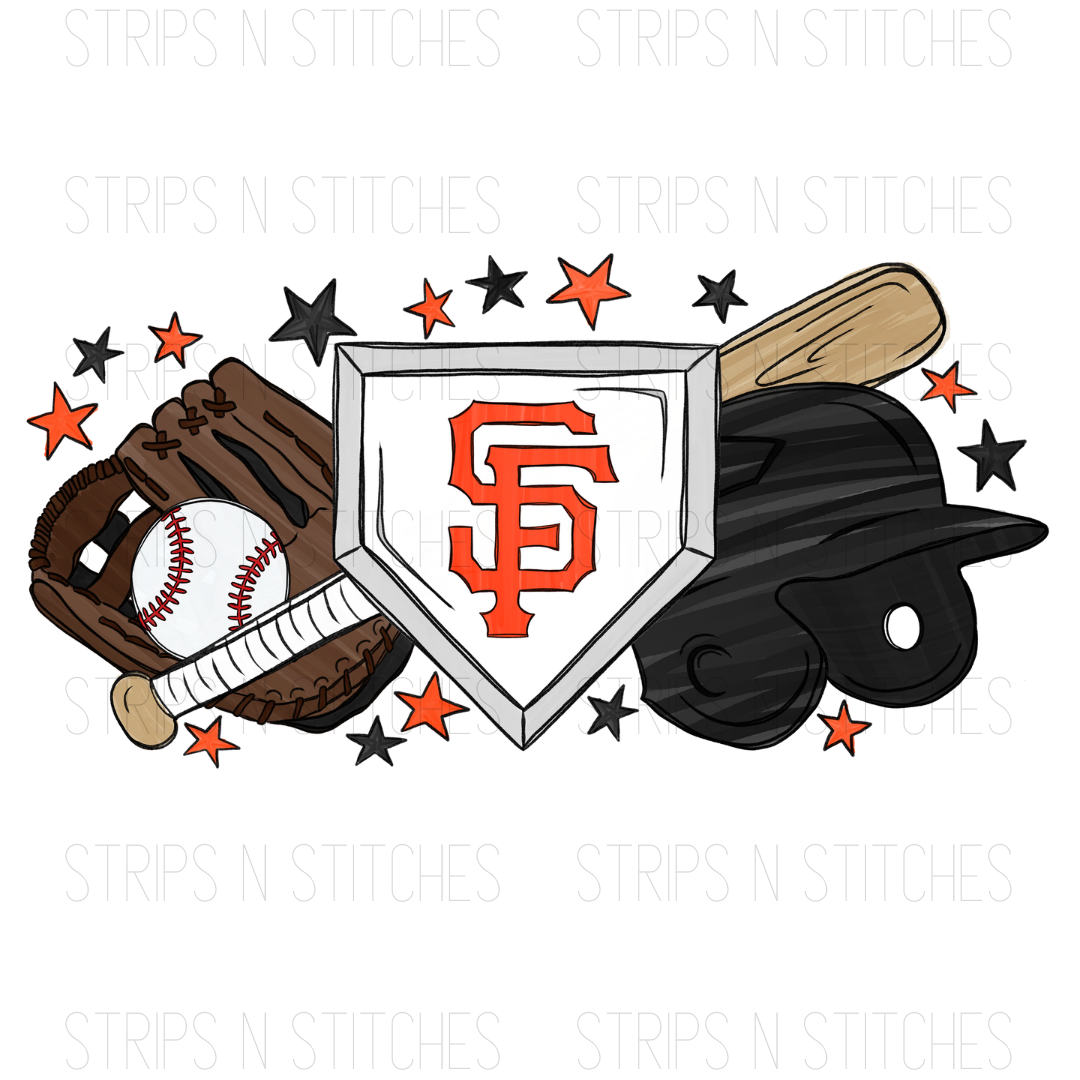 2024 MLB ADULT (9 inches) | Sublimation Transfer | Create Your Own Shirt