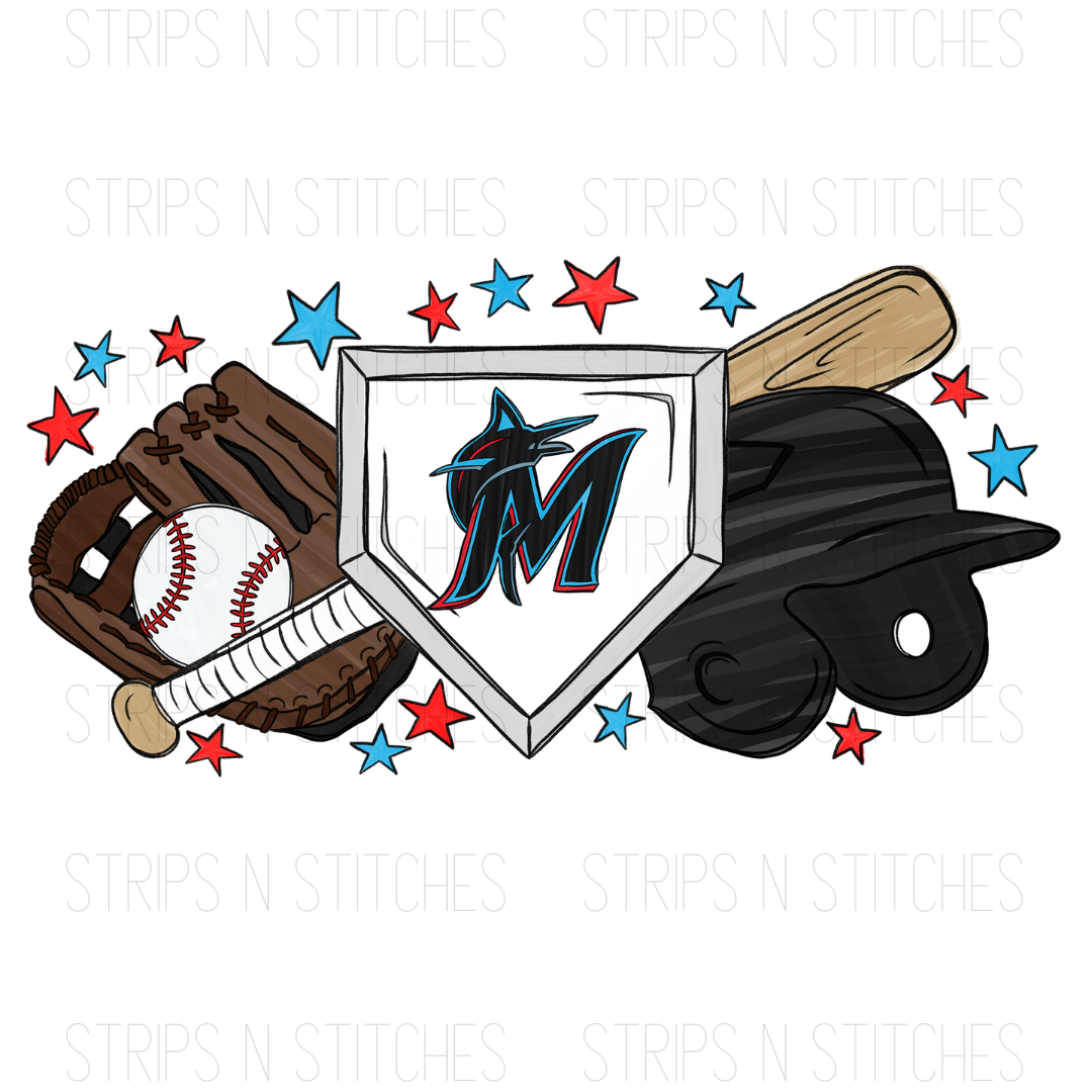 2024 MLB INFANT (4 inches) | Sublimation Transfer | Create Your Own Shirt