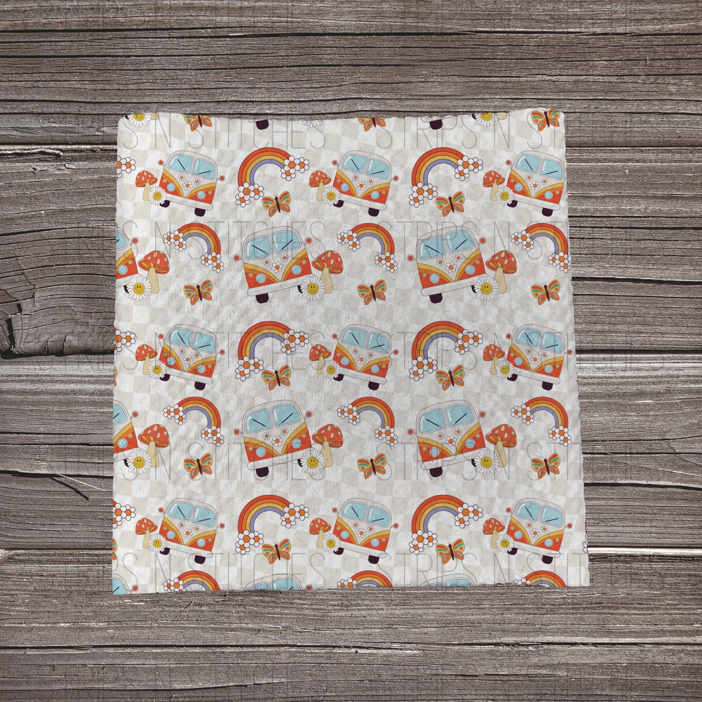 Stay Wild Hippie | Bullet Fabric Strip | Bow Making | Scrunchie |