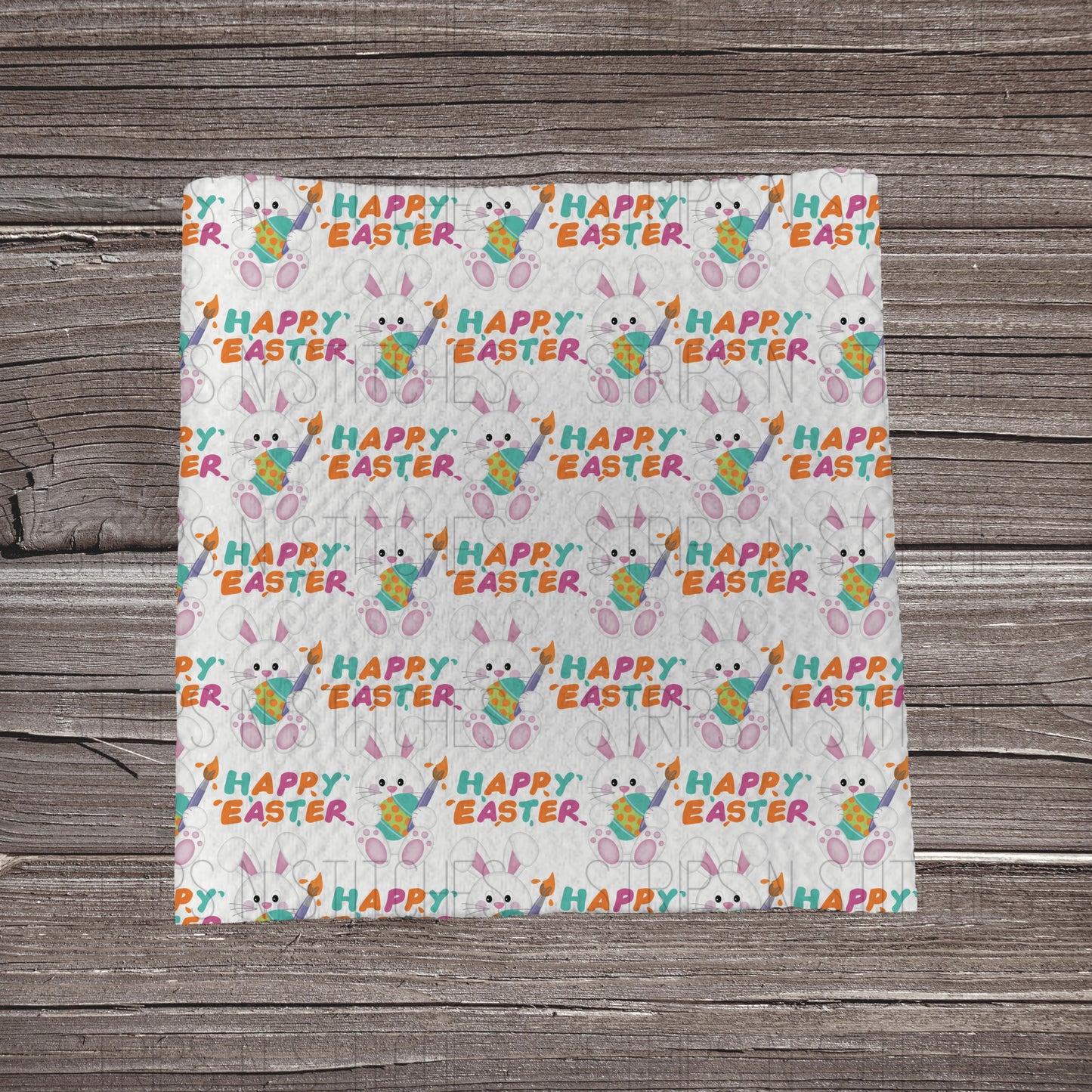 Happy Easter Bunnies Scatter | Bow Making | Headwrap | Scrunchies