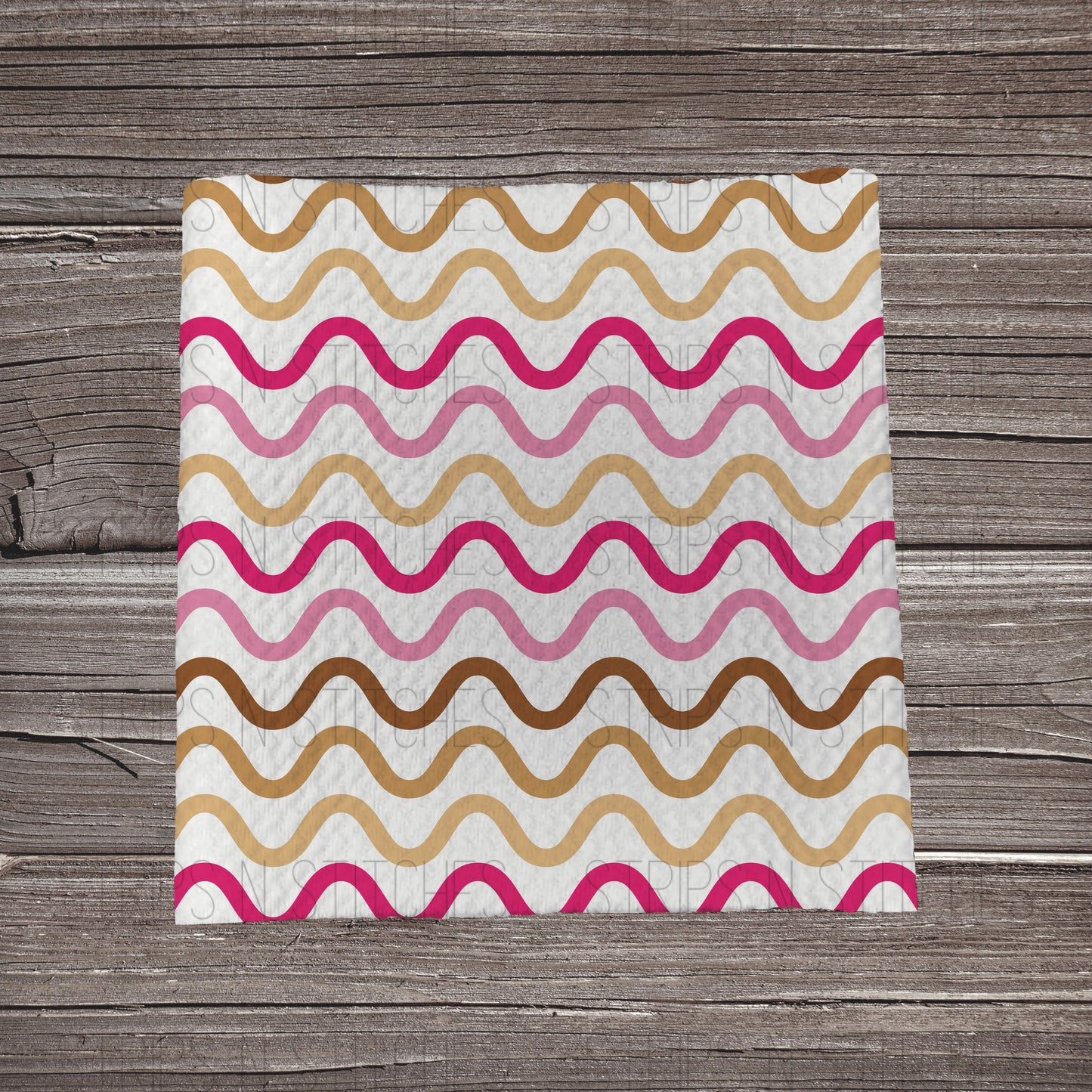 Wavy Stripes | Bow Making | Headwrap | Scrunchies