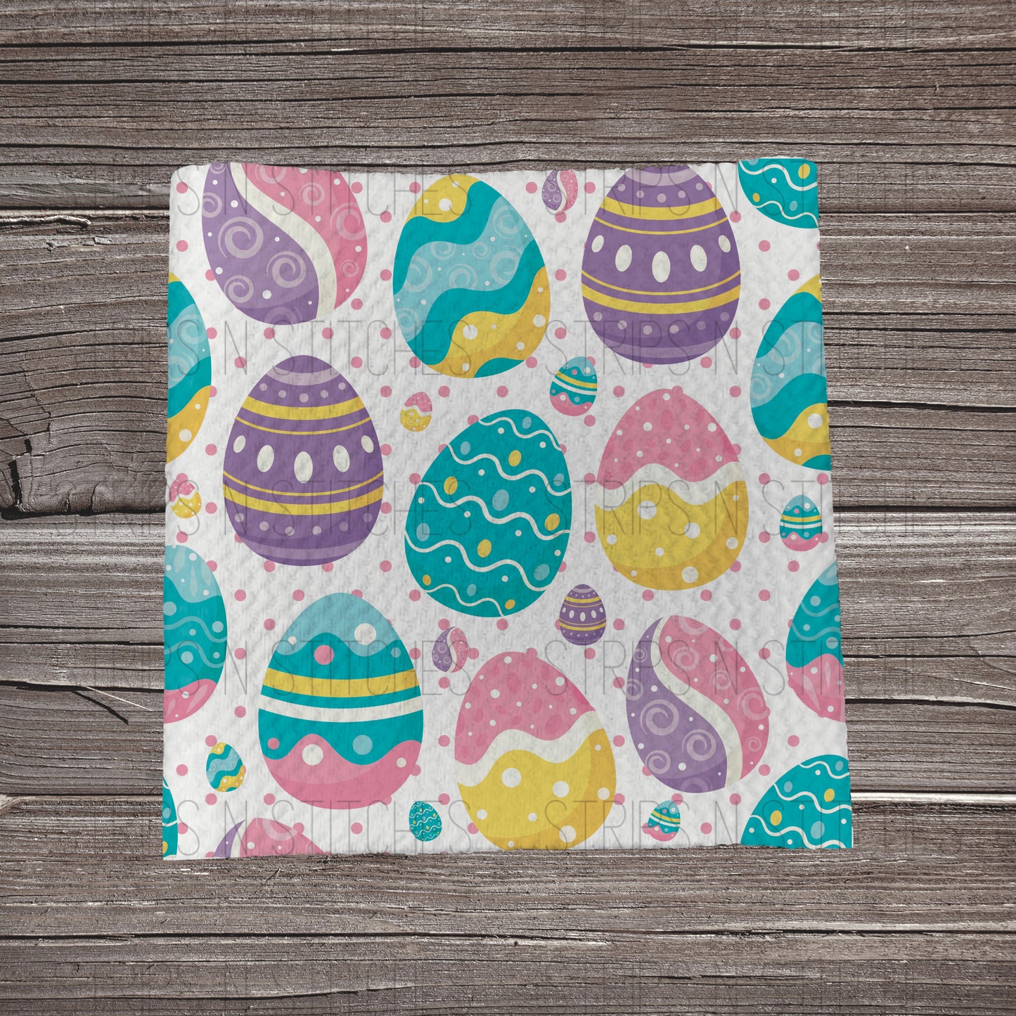 Scatter Pastel Easter Eggs | Bow Making | Headwrap | Scrunchies