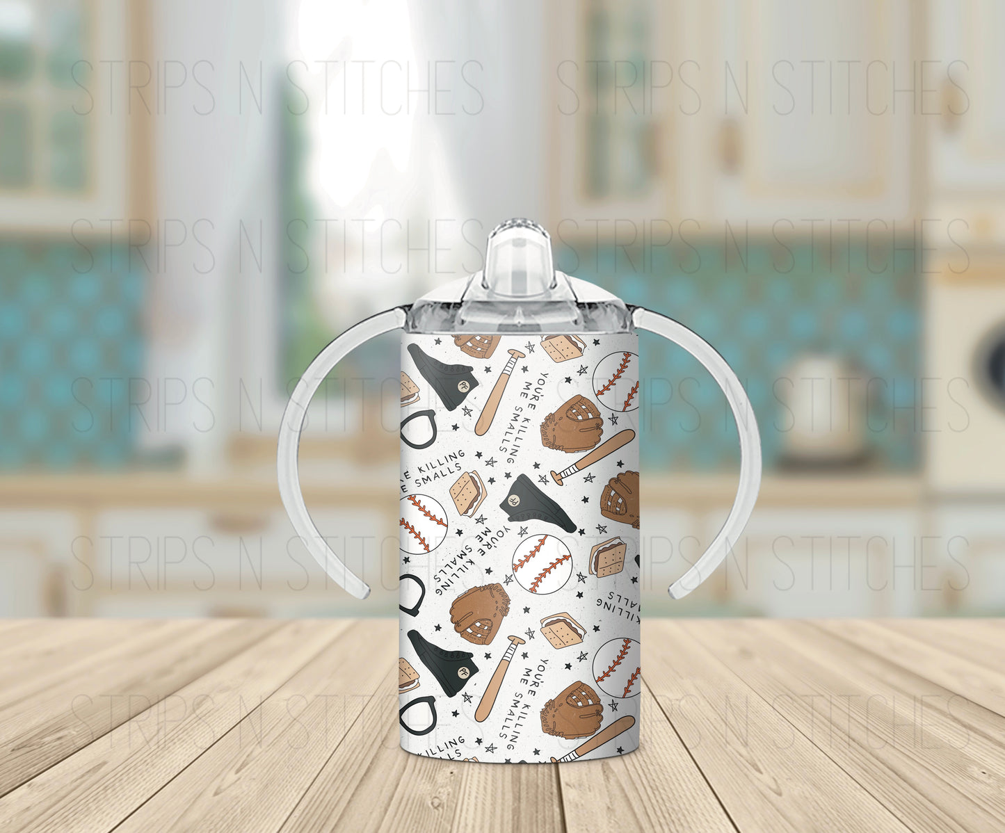 Killing me Smalls | Grow with Me Tumbler- 12oz- Two Lids