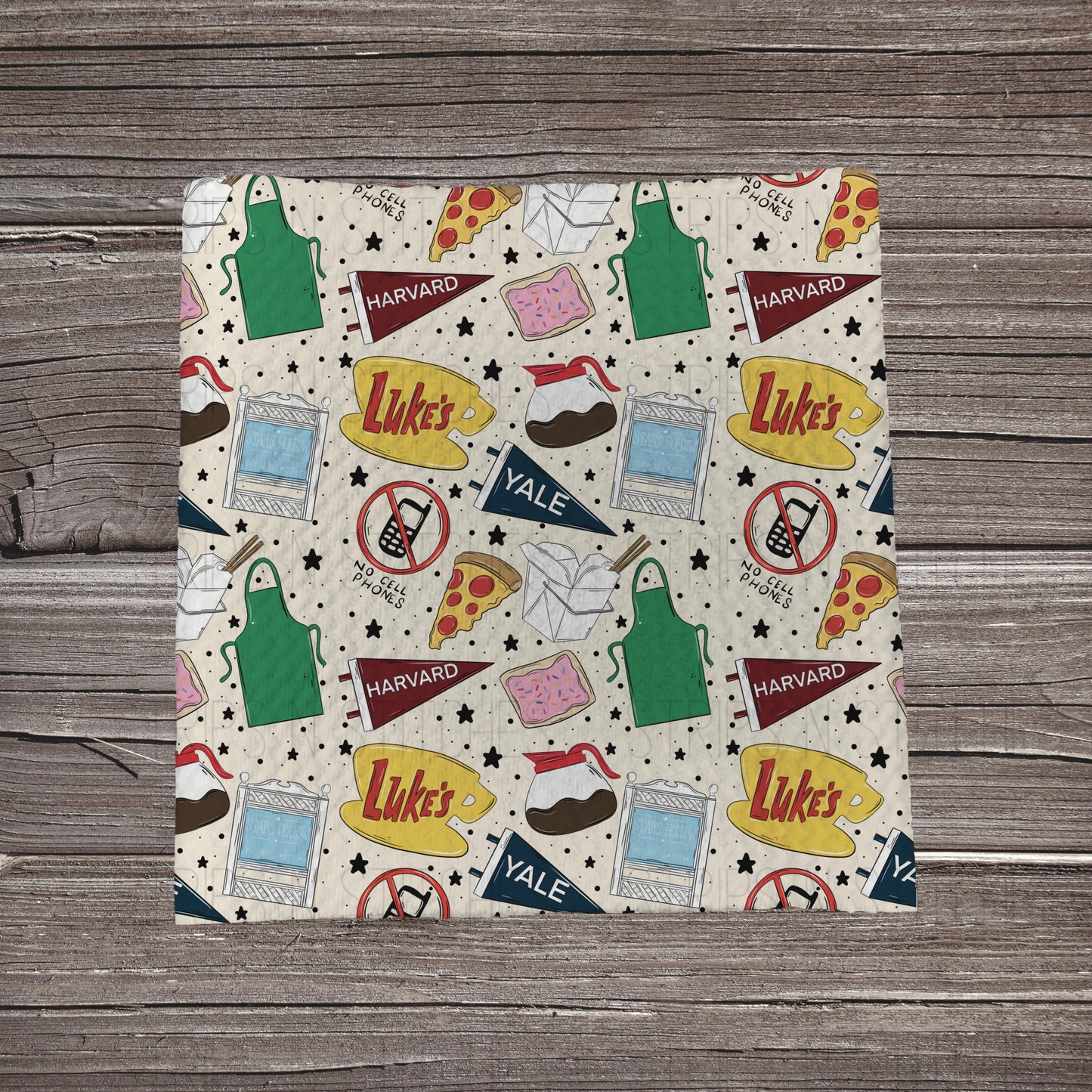 Luke’s Diner | Fabric Strip | Bow Making | Headwrap | Scrunchies