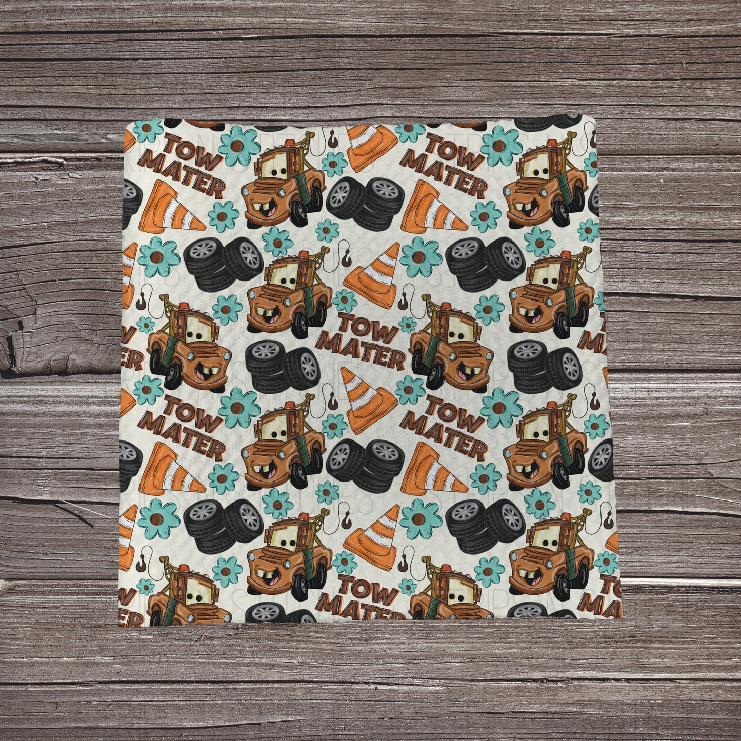 Tow Mater & Flowers | Fabric Strip | Bow Making | Headwrap | Scrunchies
