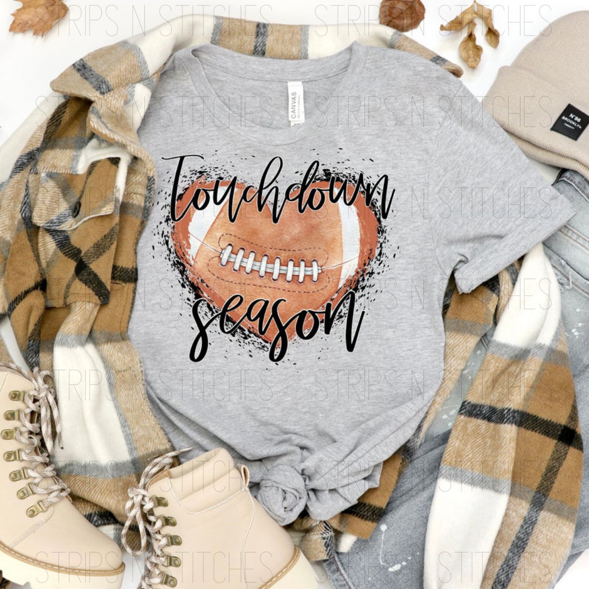 Touchdown Season | Screen Print Transfer | Adult Size | Create Your Own Shirt