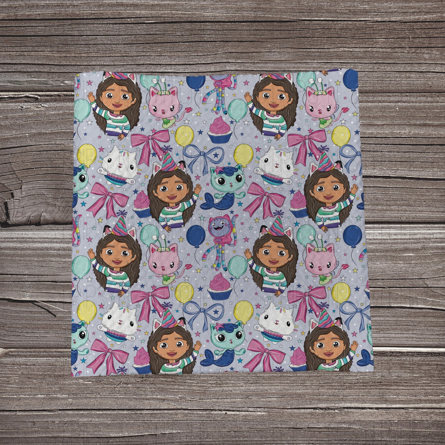 Gabby Party- Purple | Fabric Strip | Bow Making | Headwrap | Scrunchies