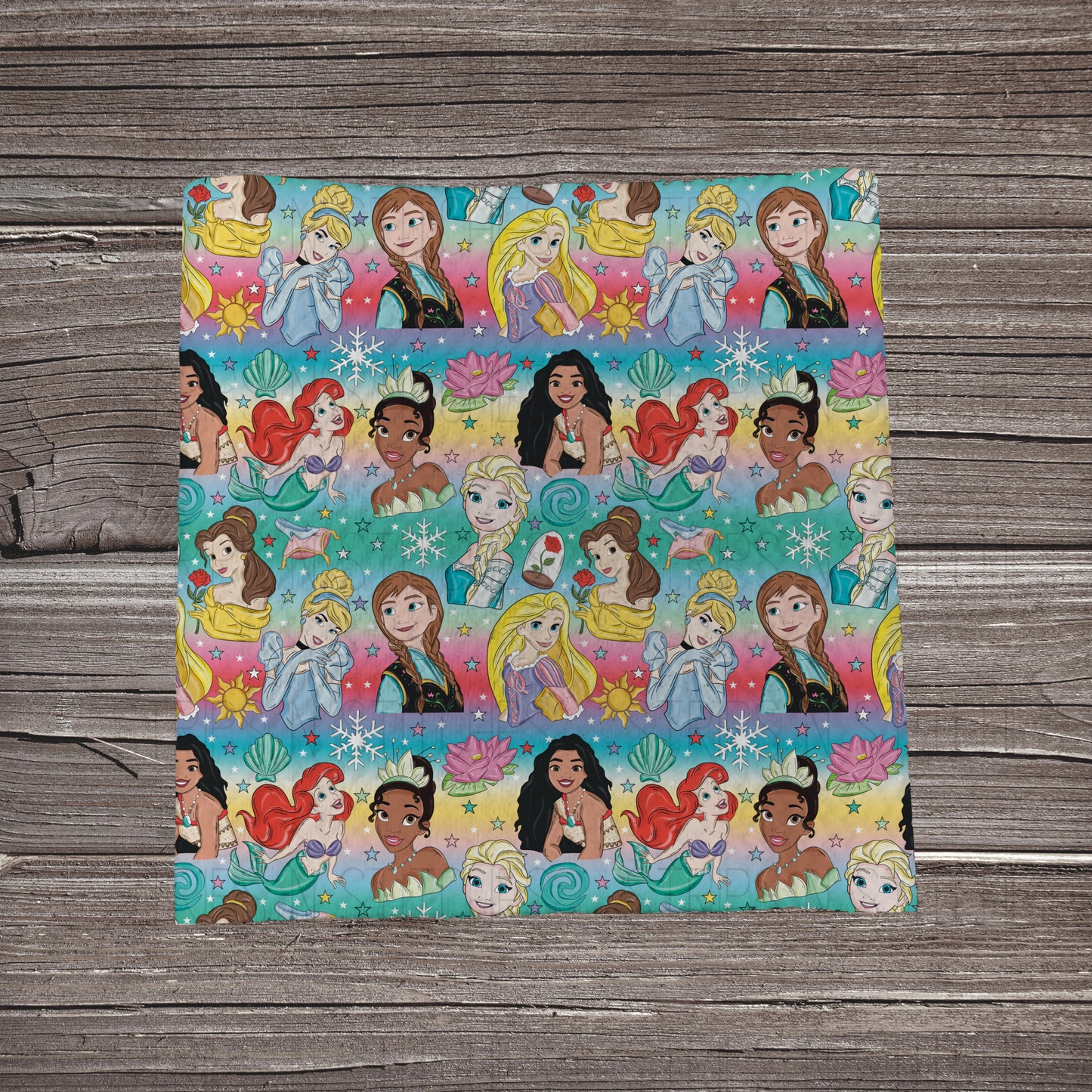 Rainbow Princess Scatter | Fabric Strip | Bow Making | Headwrap | Scrunchies