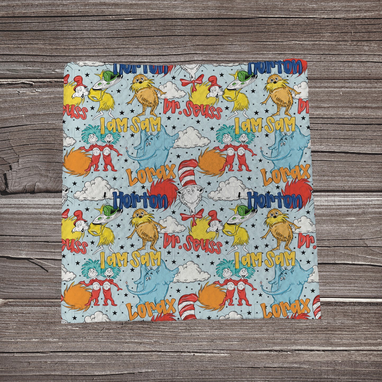 Seuss & Company Scatter | Fabric Strip | Bow Making | Headwrap | Scrunchies