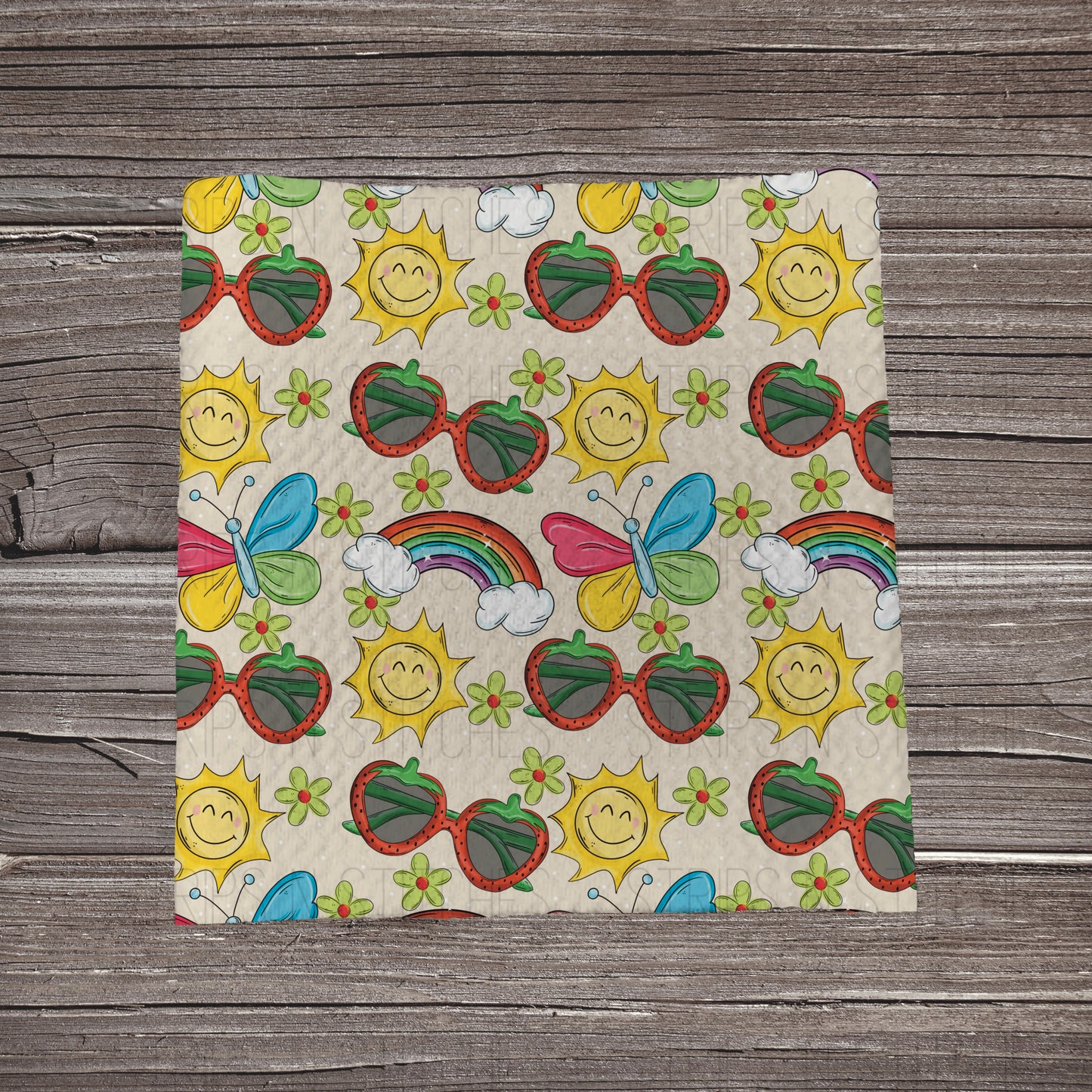 Summertime | Fabric Strip | Bow Making | Headwrap | Scrunchies