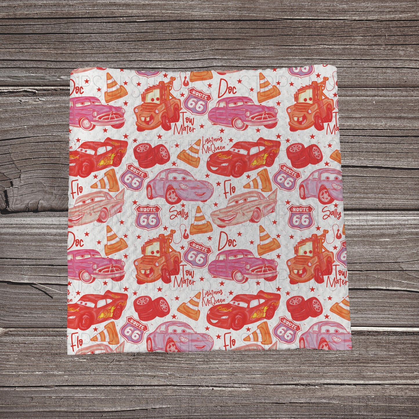 Retro Radiator Springs | Fabric Strip | Bow Making | Headwrap | Scrunchies
