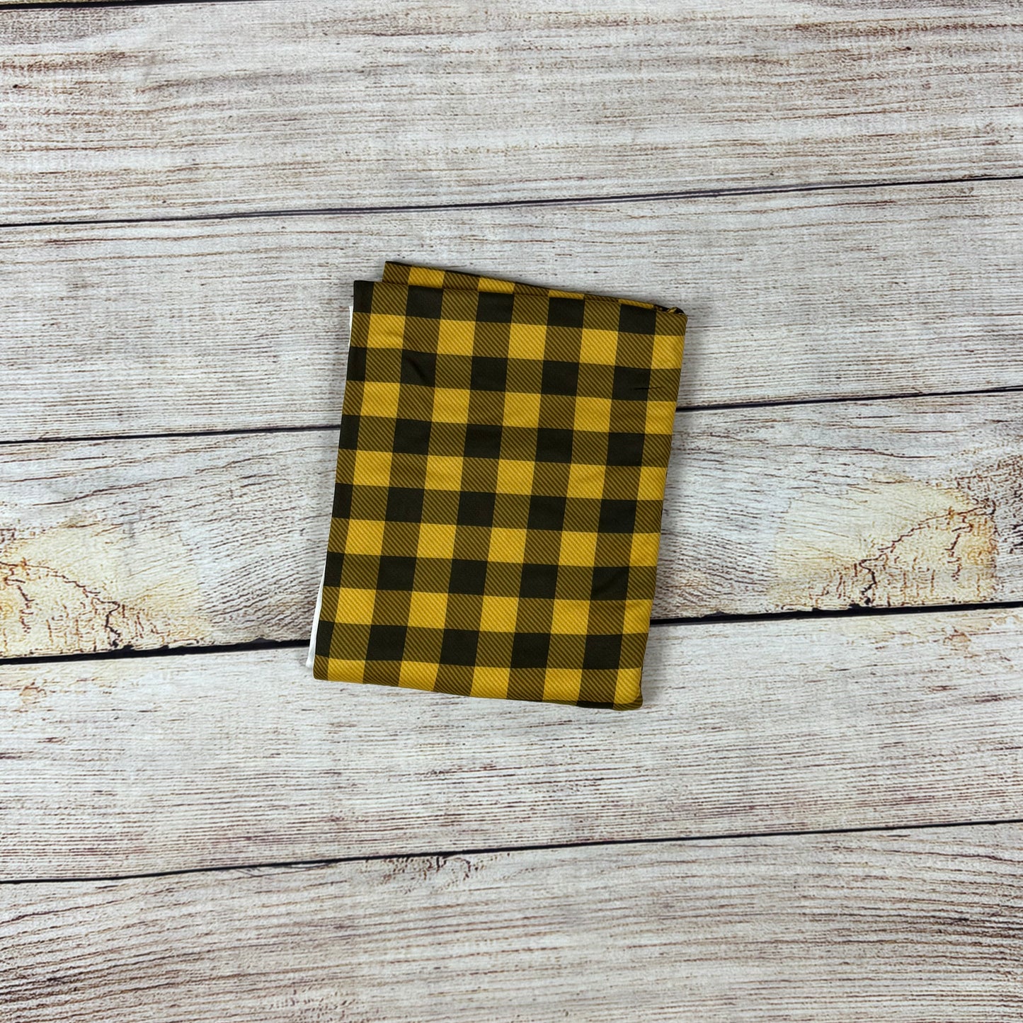Full Yard - Yellow Plaid