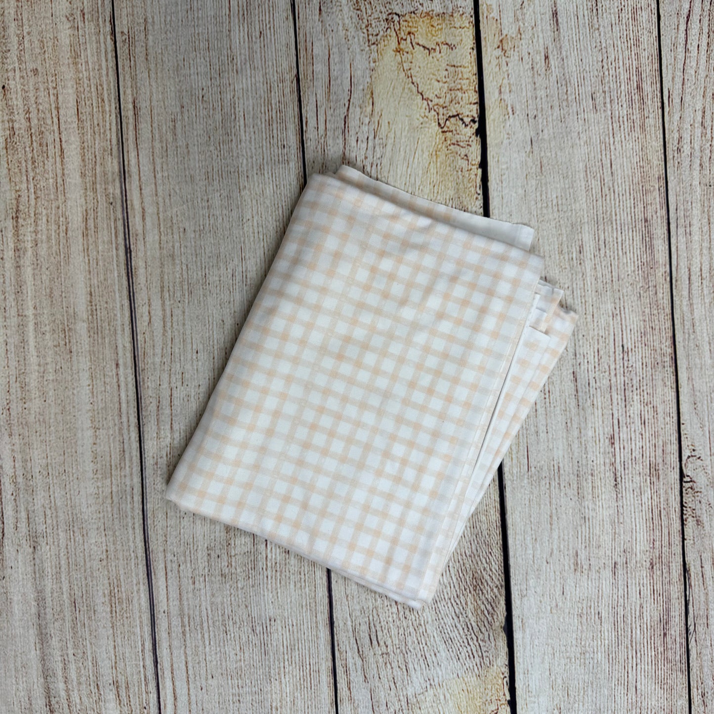 Full Yard - Peachy Gingham