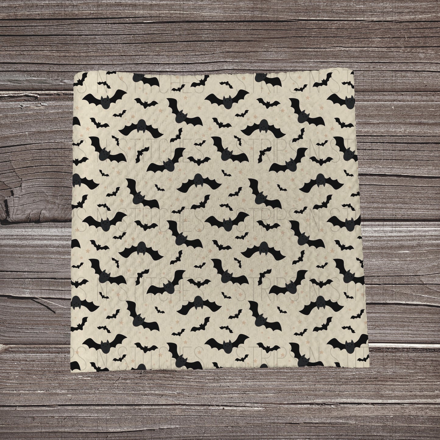 It's Fricken Bats- Cream | Fabric Strip- Bow Making- Headwraps- Scrunchies