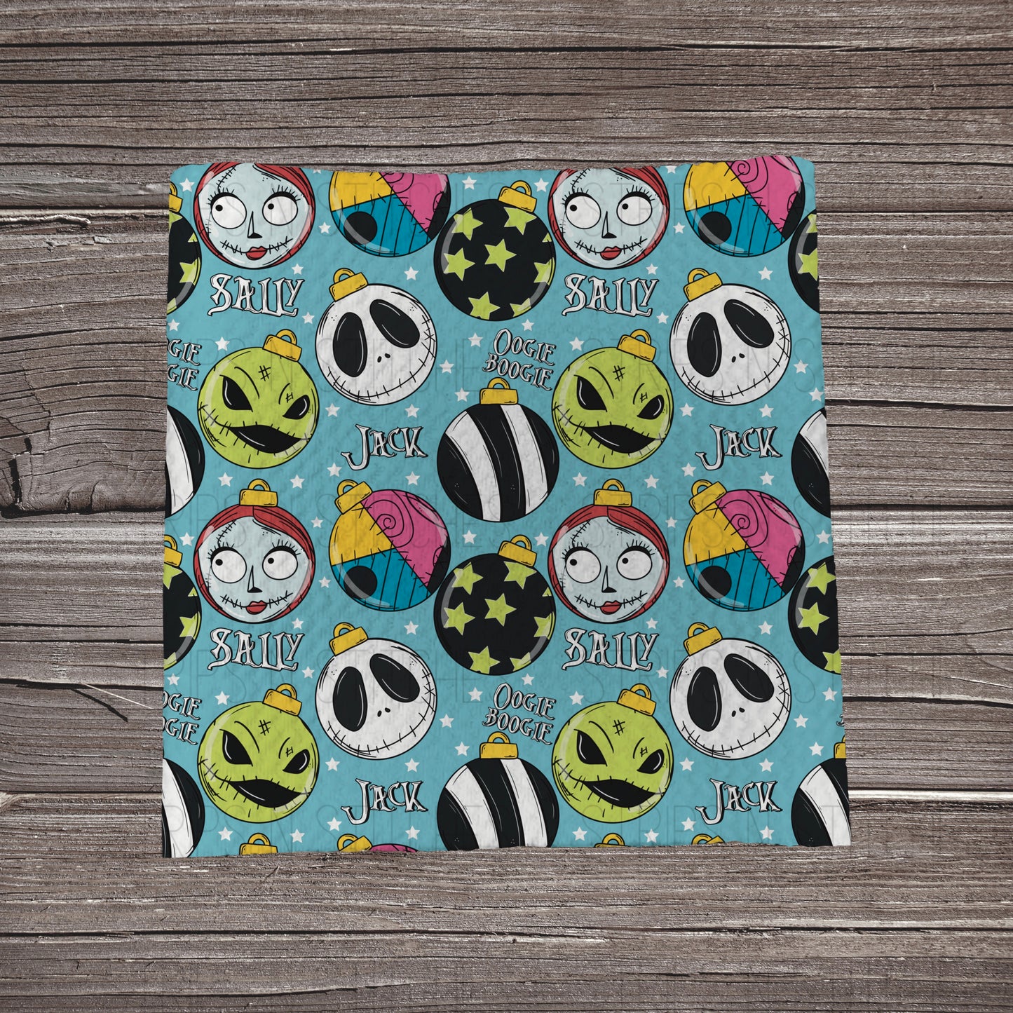 Jack Friends Ornaments | Fabric Strip | Bow Making | Headwrap | Scrunchies