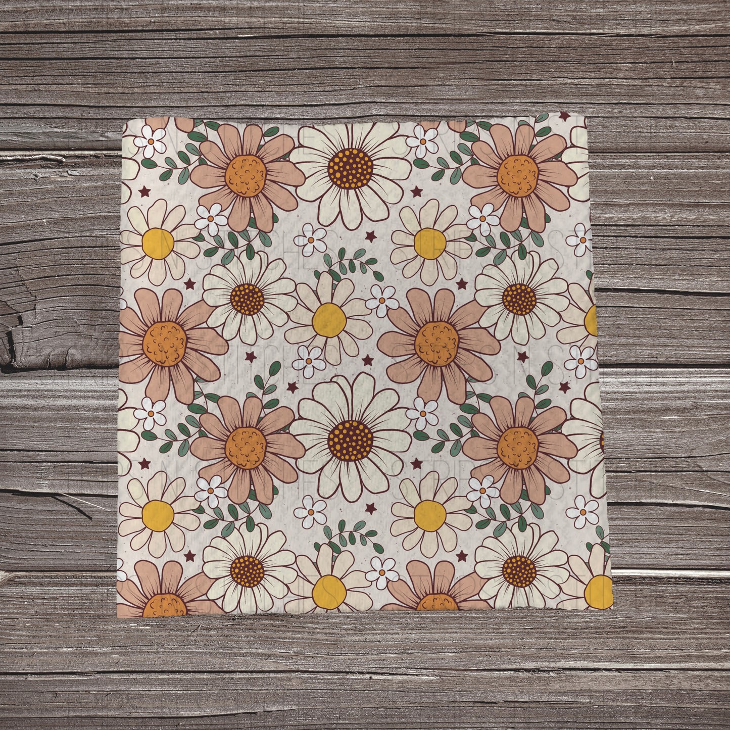 Neutral Flowers | Bullet Fabric Strip | Bow Making | Scrunchie | Headwraps