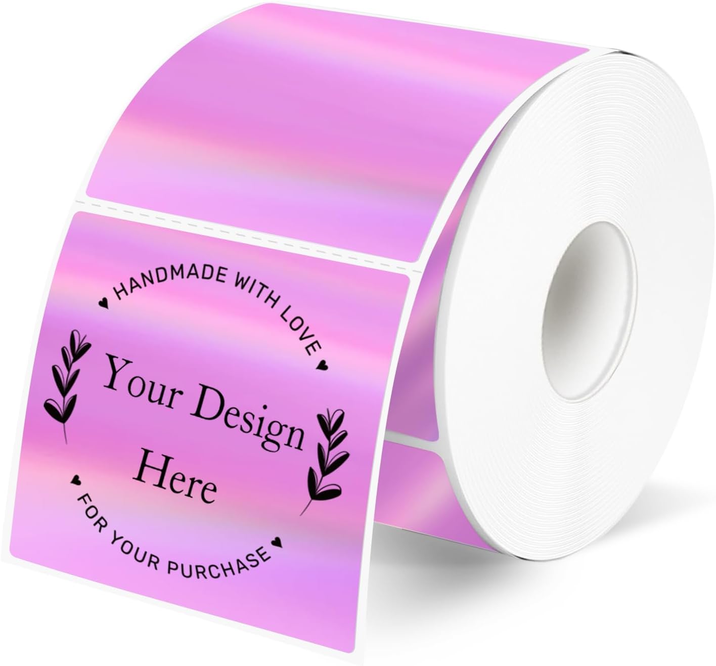 100- Holographic Small Business 2x2 Package Labels
