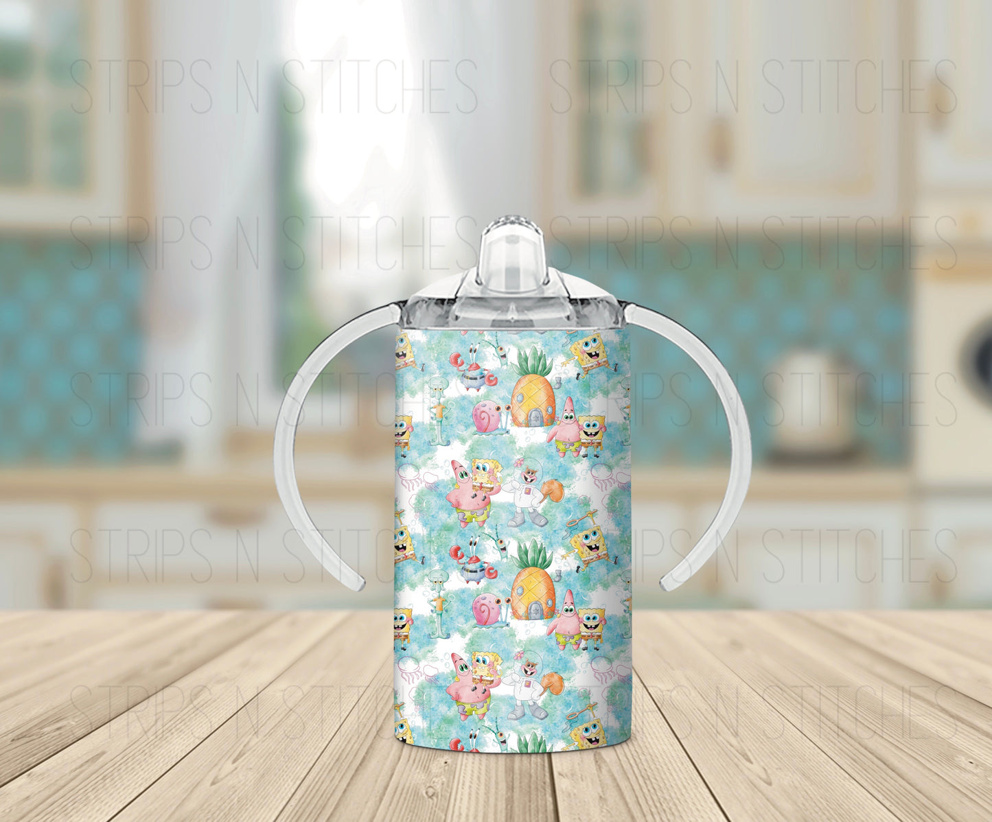 Spongebob - Grow with Me Tumbler- 12oz- Two Lids