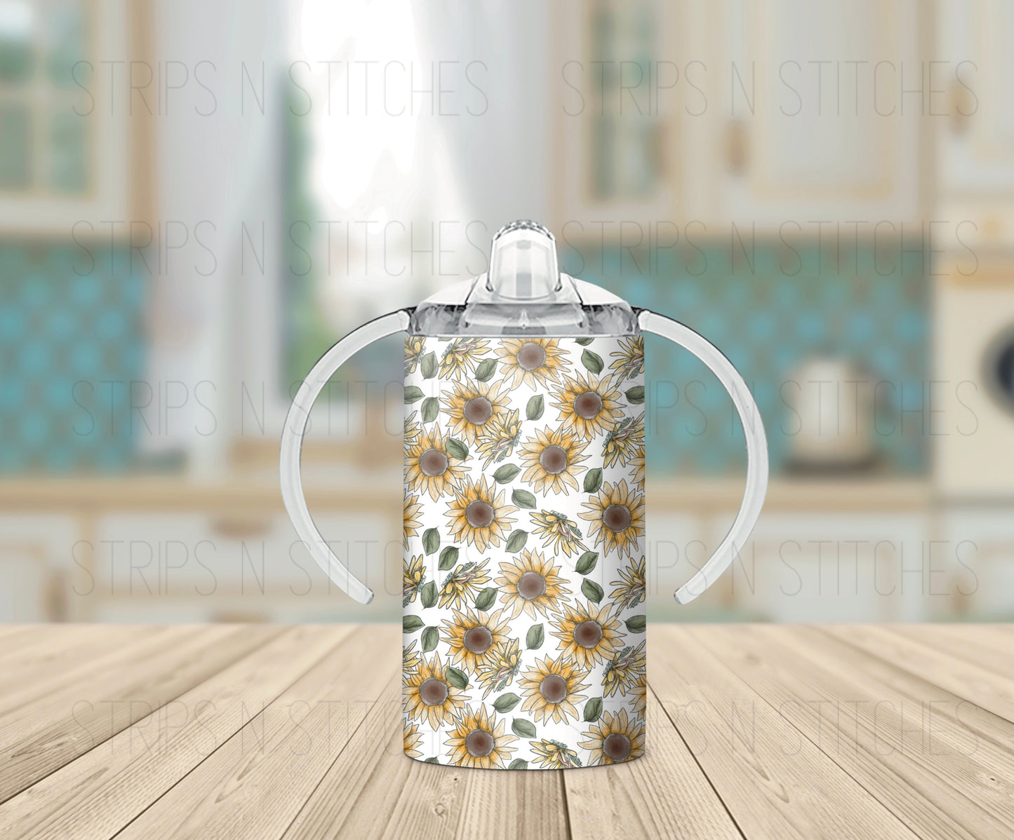 Sunflowers - Grow with Me Tumbler- 12oz- Two Lids