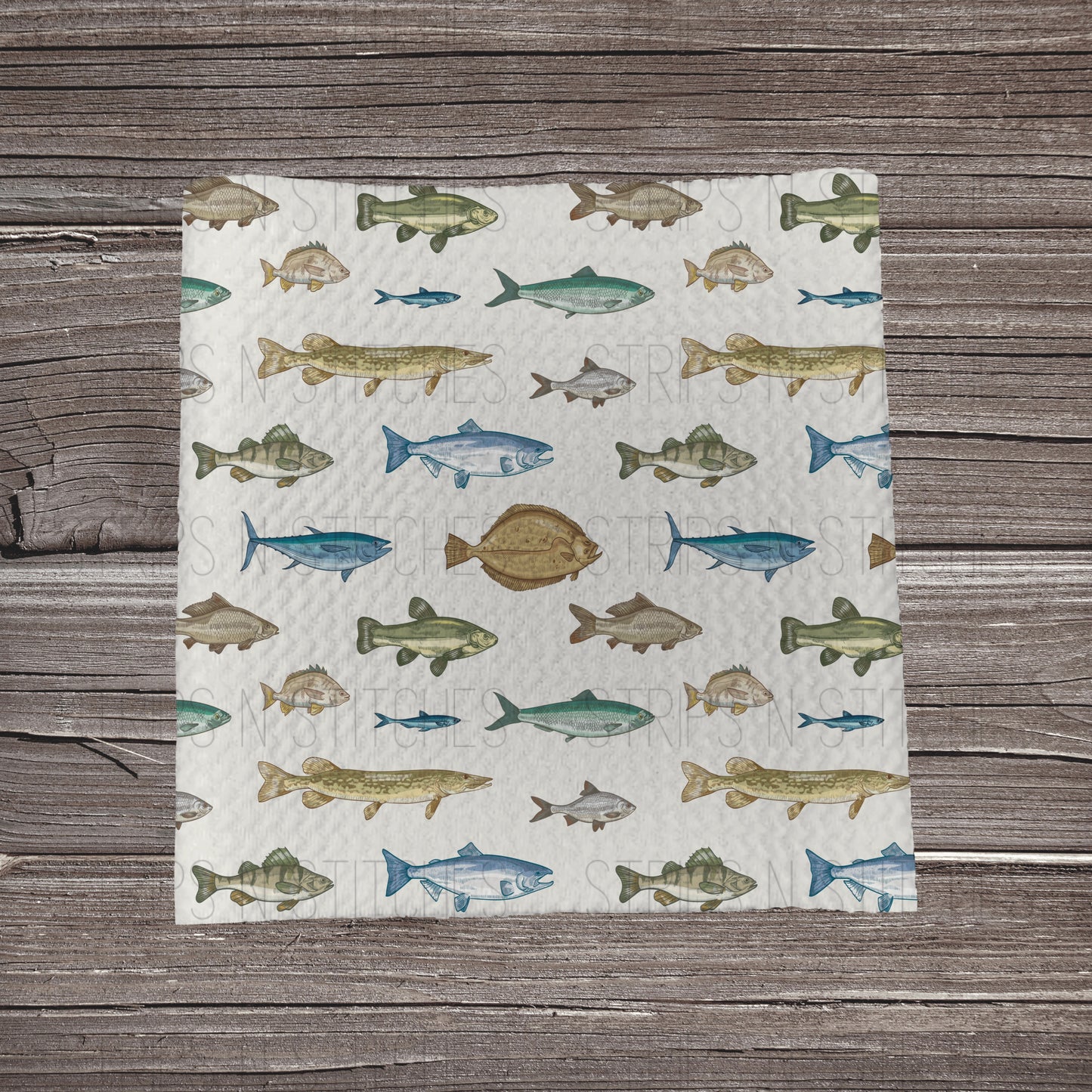 Traveling Fish | Bullet Fabric Strip | Bow Making | Scrunchie | Headwraps