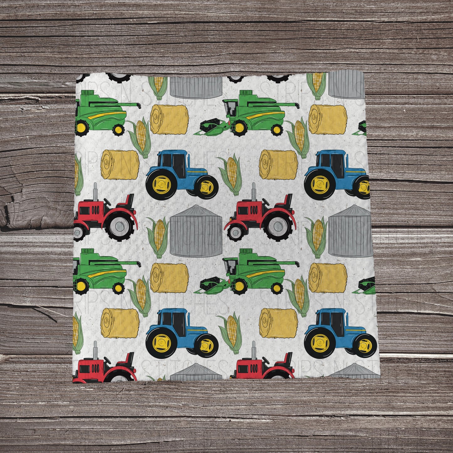 Working on the Farm | Fabric Strip | Bow Making | Headwrap | Scrunchies