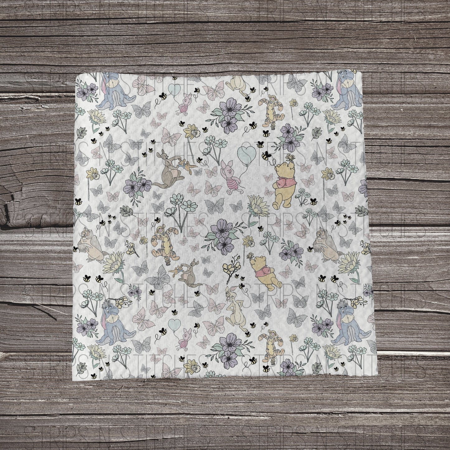 Pastel Floral Sweet Bear & Crew | Bow Making | Headwrap | Scrunchies