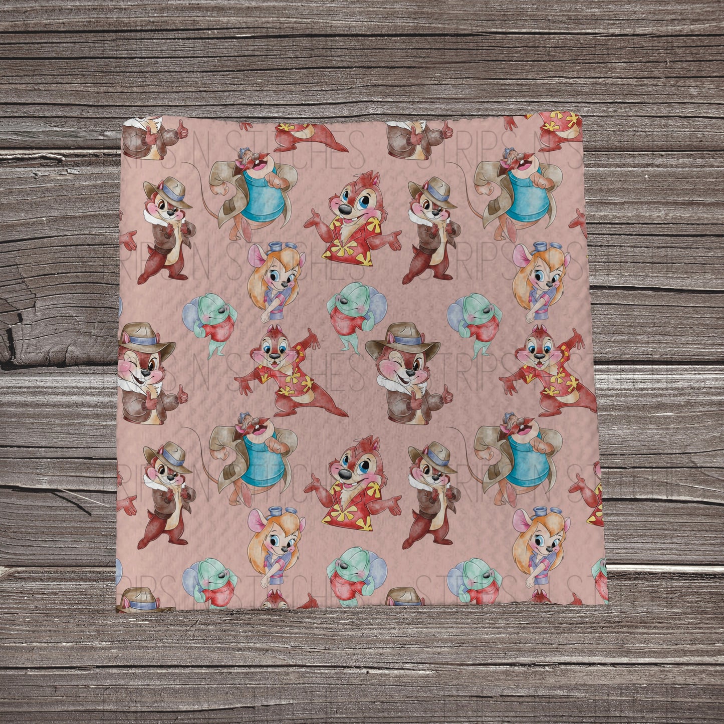 Chipmunk Pals | Bullet Fabric Strip | Bow Making | Scrunchie |