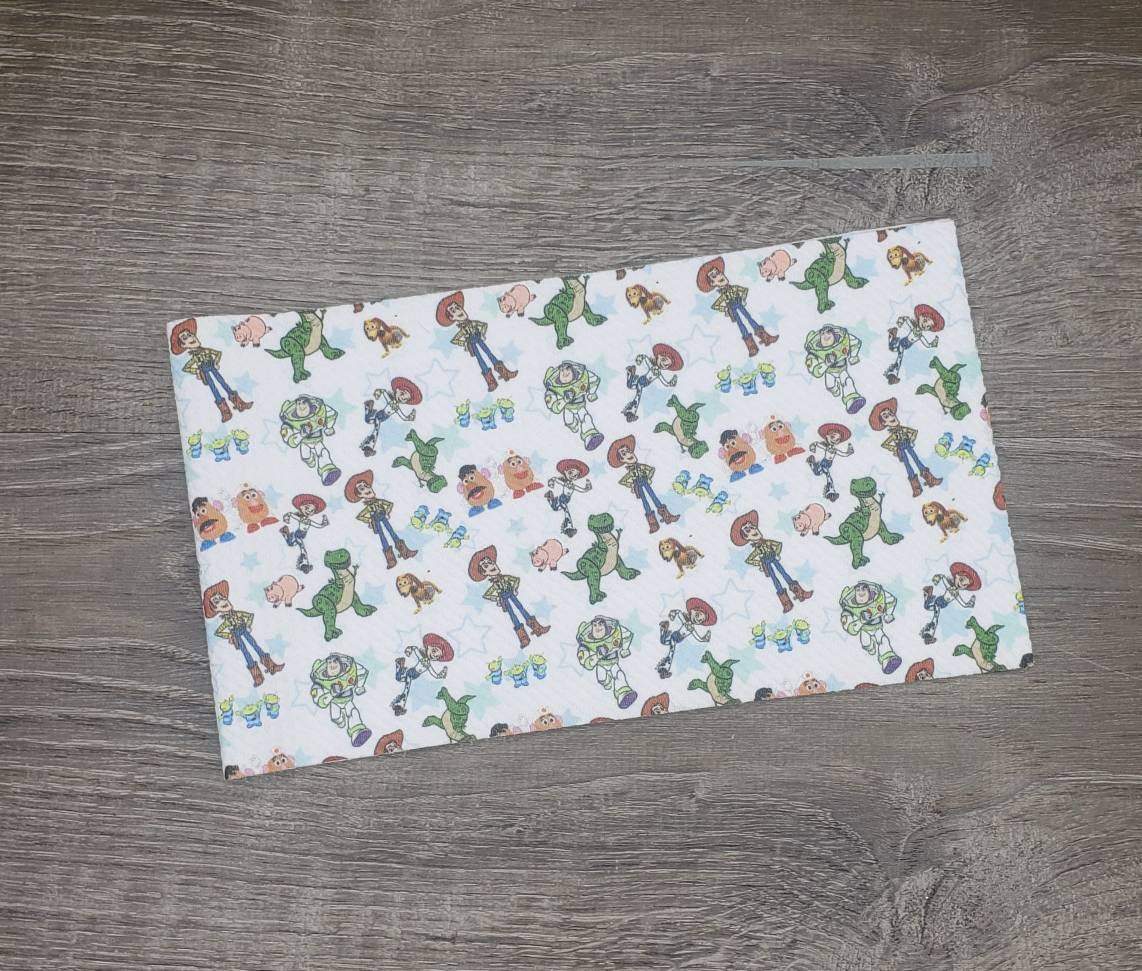 Toy Box Friends Fabric Strip- Bow Making- Headwrap- Scrunchies