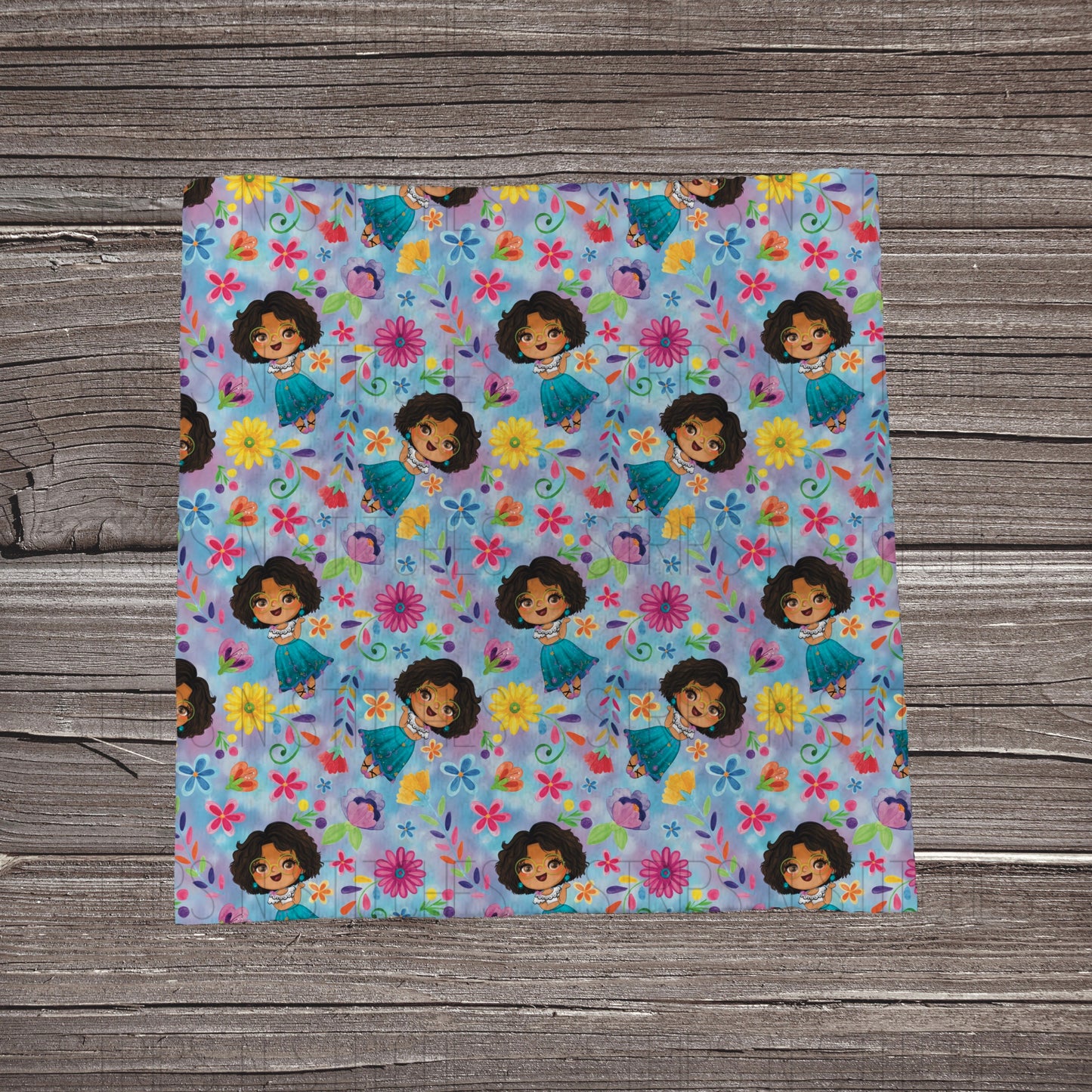 Floral Madrigal | Fabric Strip- Bow Making- Headwrap- Scrunchiesa