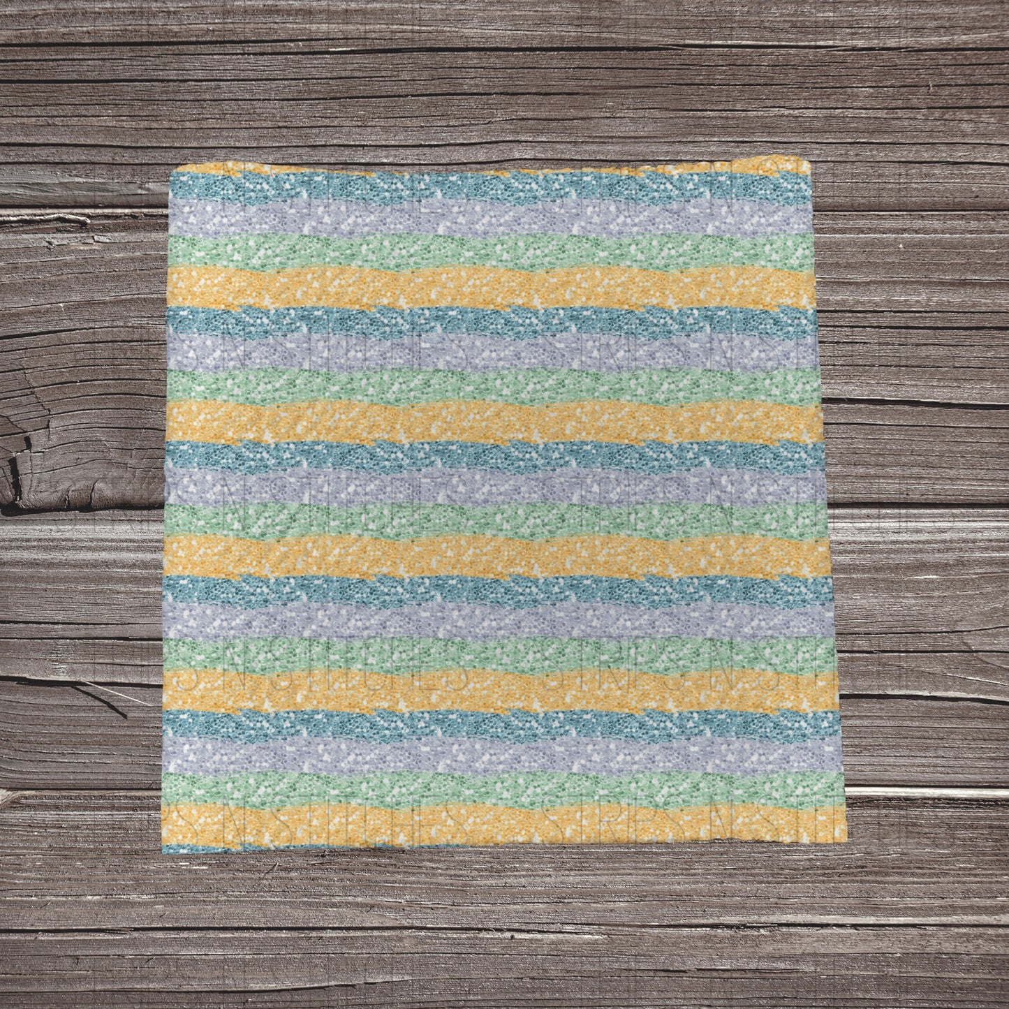 Sweet Bear Coordinating Faux Glitter Stripes | Fabric Strip- Bow Making| Headwrap | S