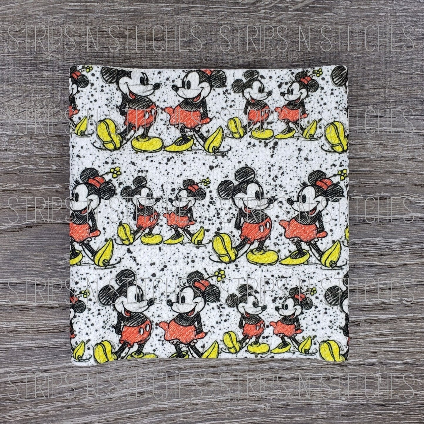 Sketch MM Splatter | Fabric Strip | Bow Making | Scrunchie |