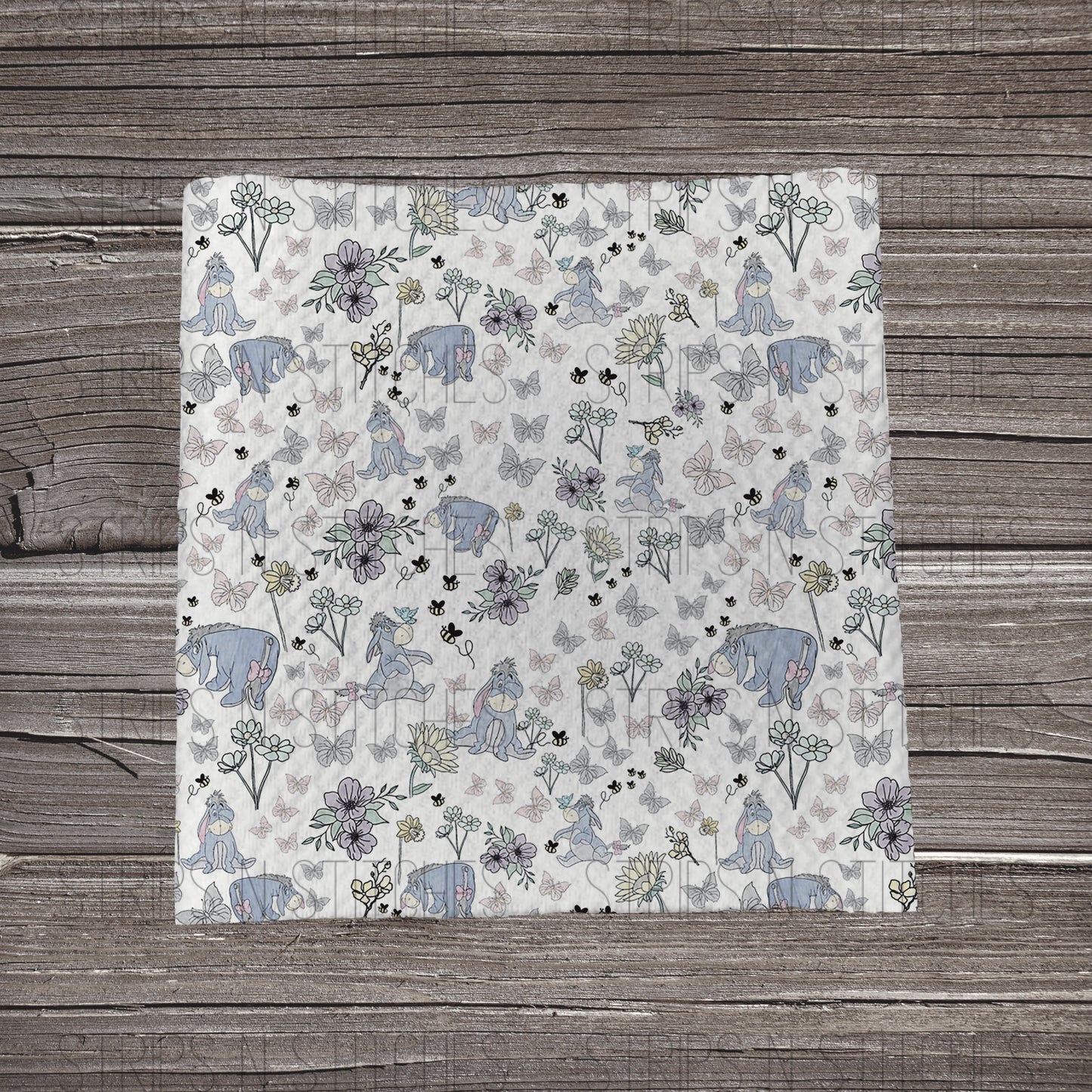 Pastel Floral Donkey | Bow Making | Headwrap | Scrunchies