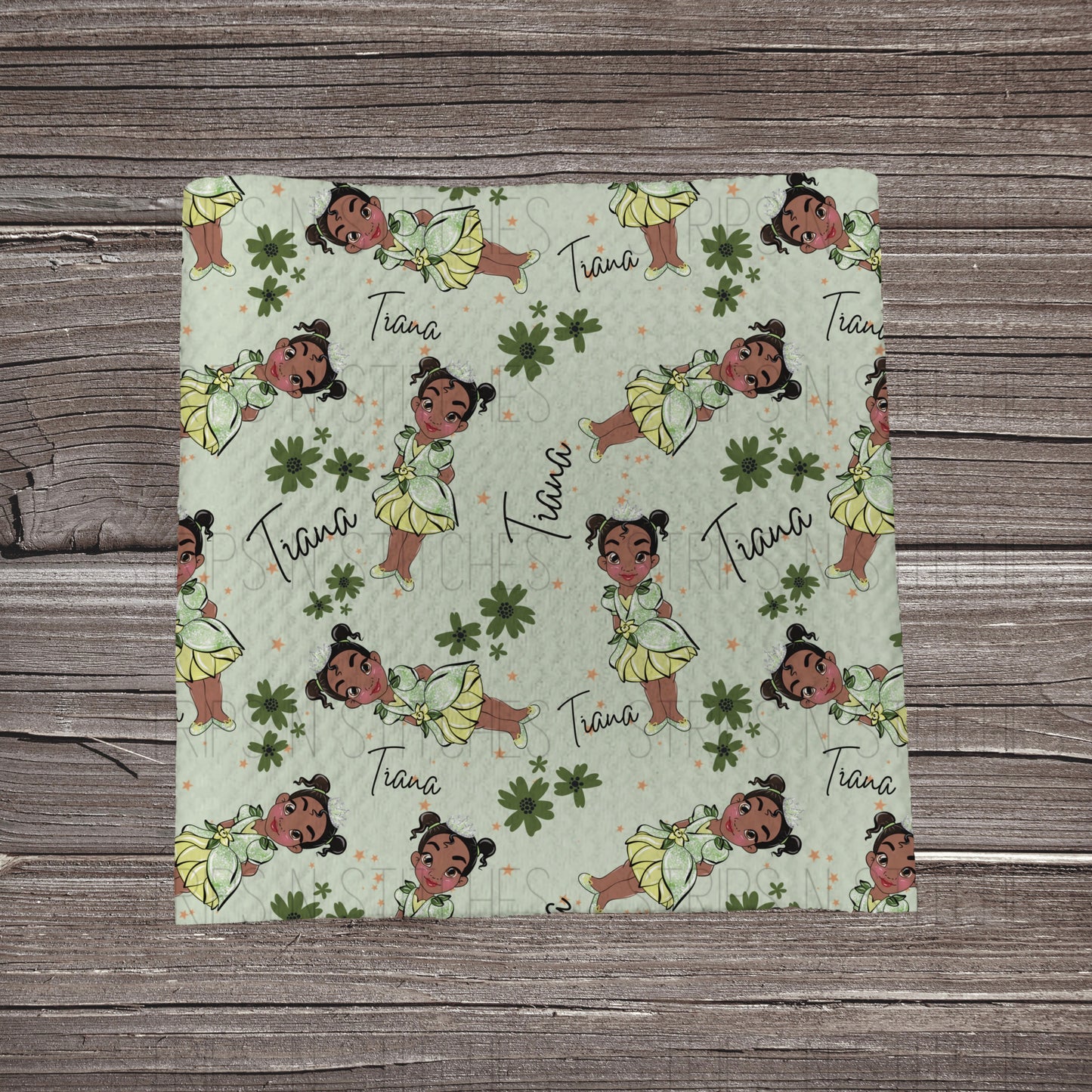 Green T Girl Scatter | Bullet Fabric Strip | Bow Making | Scrunchie |