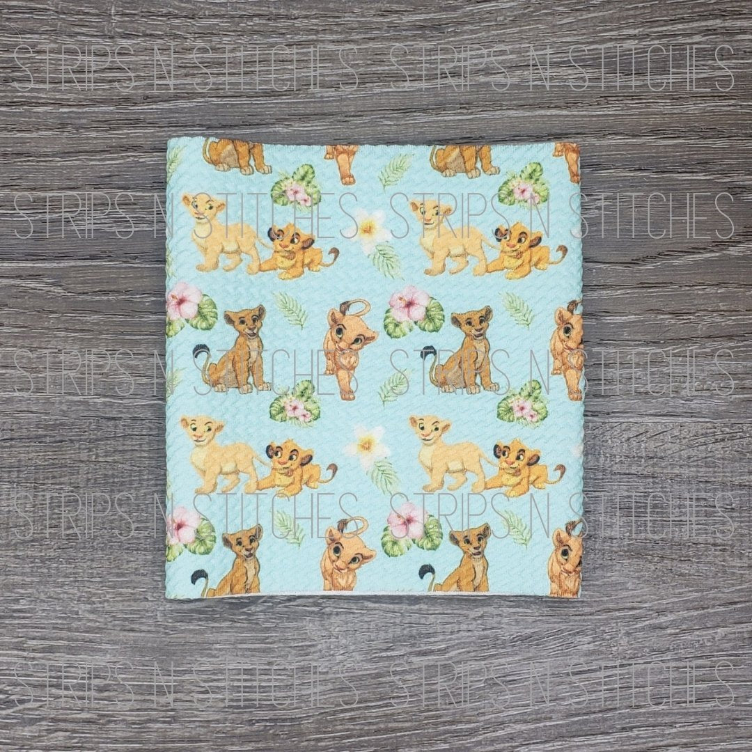 Roar King - Fabric Strip- Bow Making- Headwrap- Scrunchies