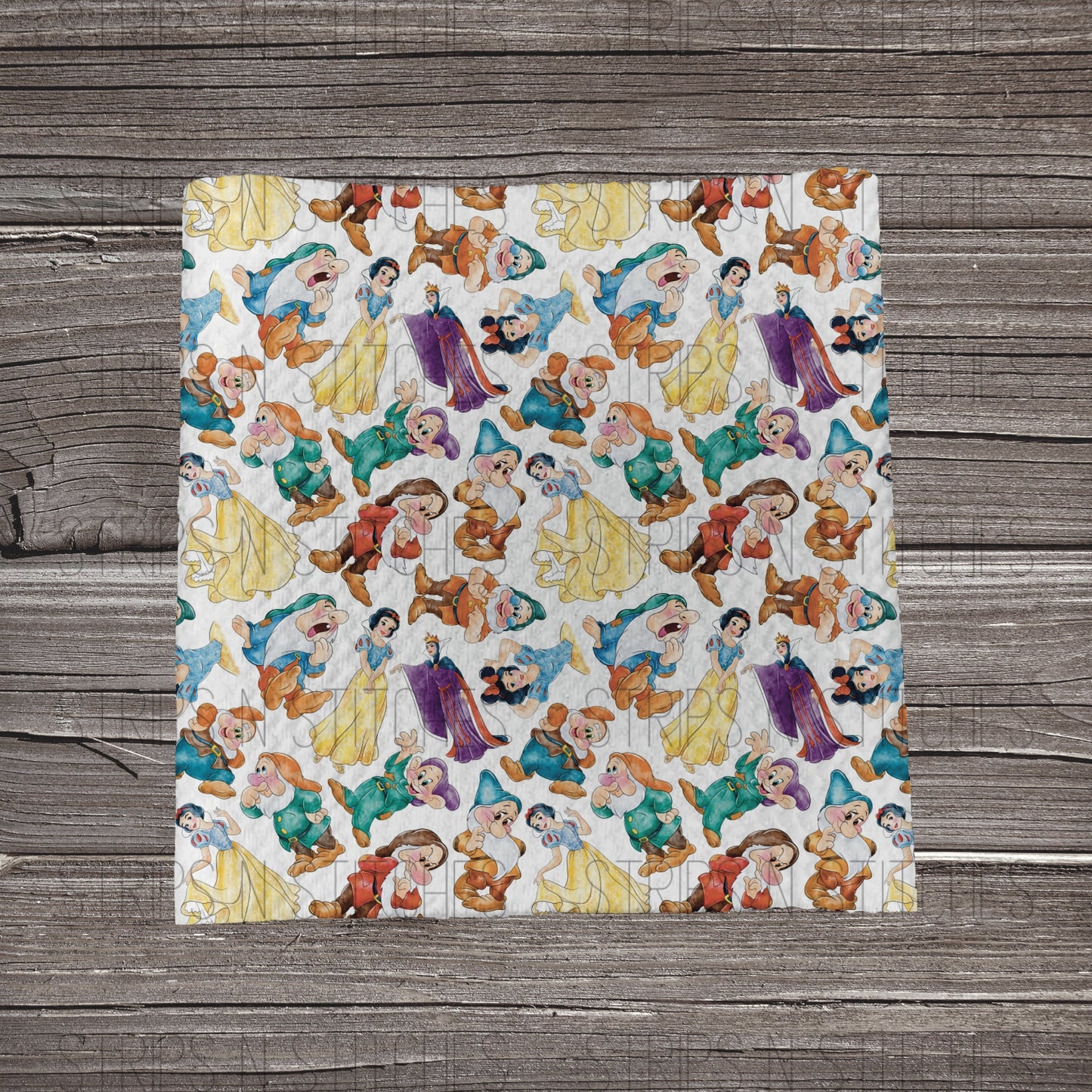 Snow Girl and little Friends | Fabric Strip- Bow Making- Headwrap- Scrunchies