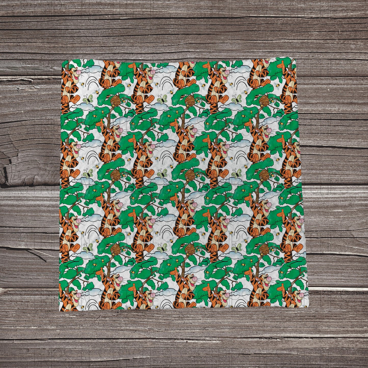 Tiger Trees | Fabric Strip- Bow Making| Headwrap | S