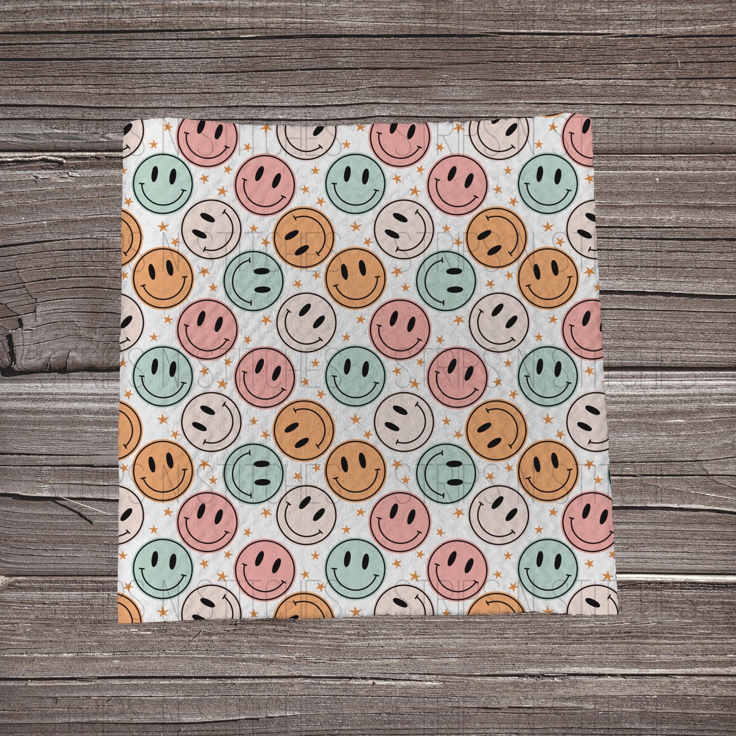 Boho Smiles & Stars | Fabric Strip- Bow Making-