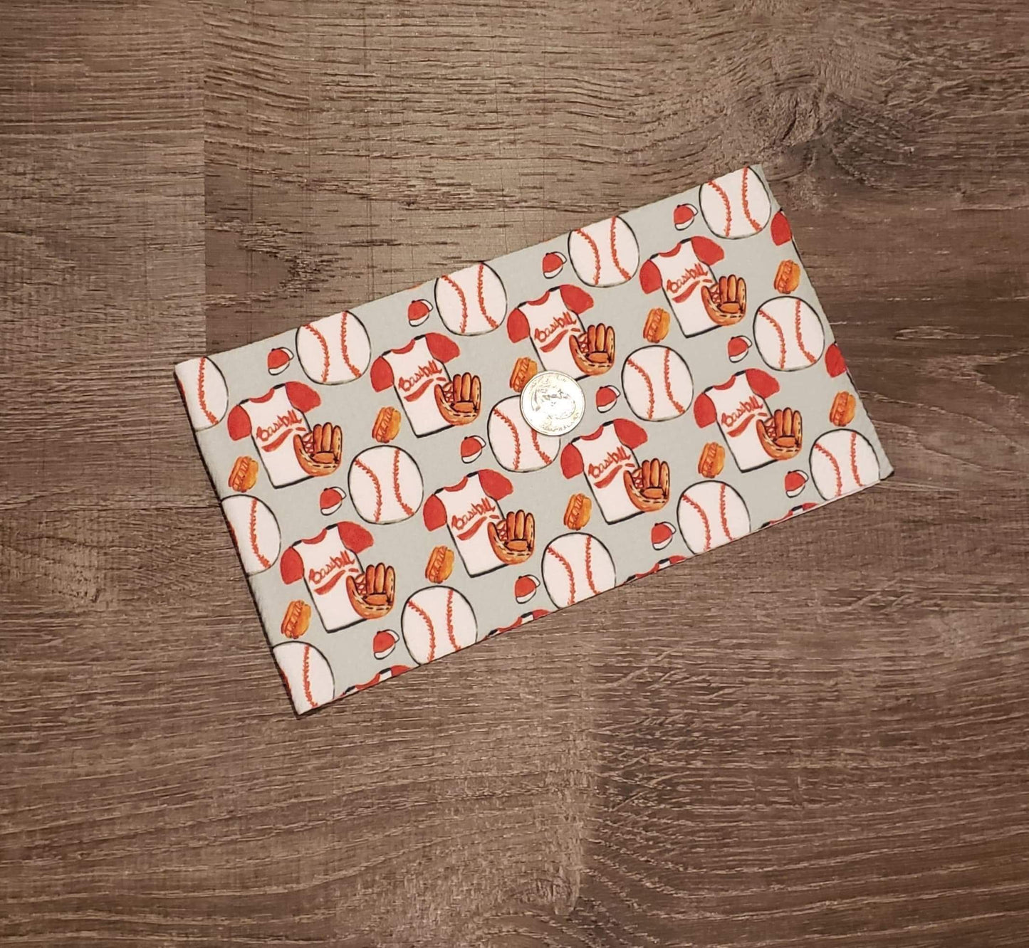 Take Me Out To The Ballgame Fabric Strip- Bow Making- Headwrap- Scrunchies