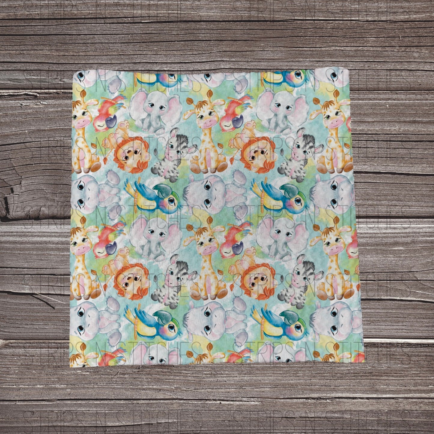 African Safari Splatter | Fabric Strip- Bow Making- Headwrap- Scrunchies