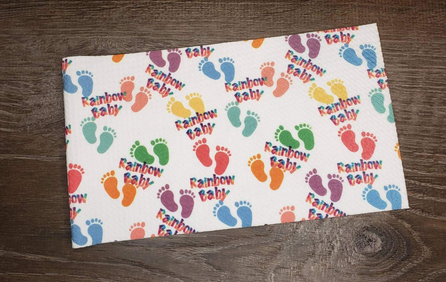 Multi Color Rainbow Baby Fabric Strip- Bow Making- Headwrap- Scrunchies