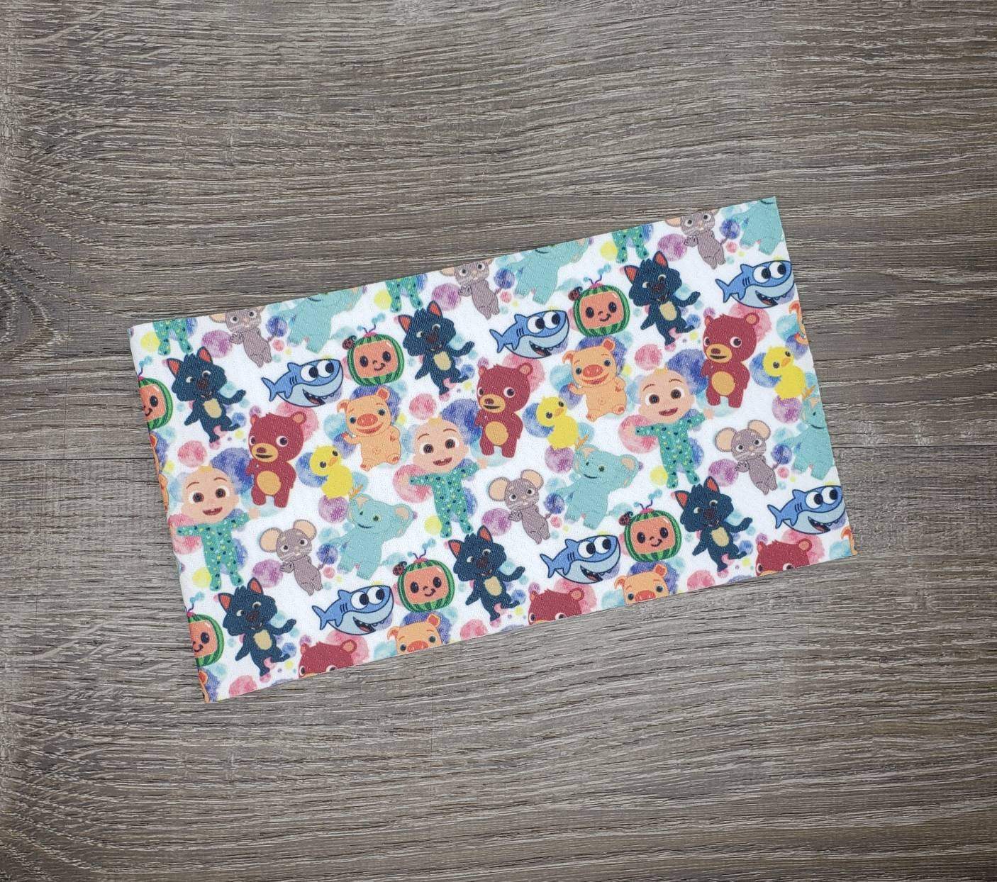 Coco Friends Fabric Strip- Bow Making- Headwrap- Scrunchies