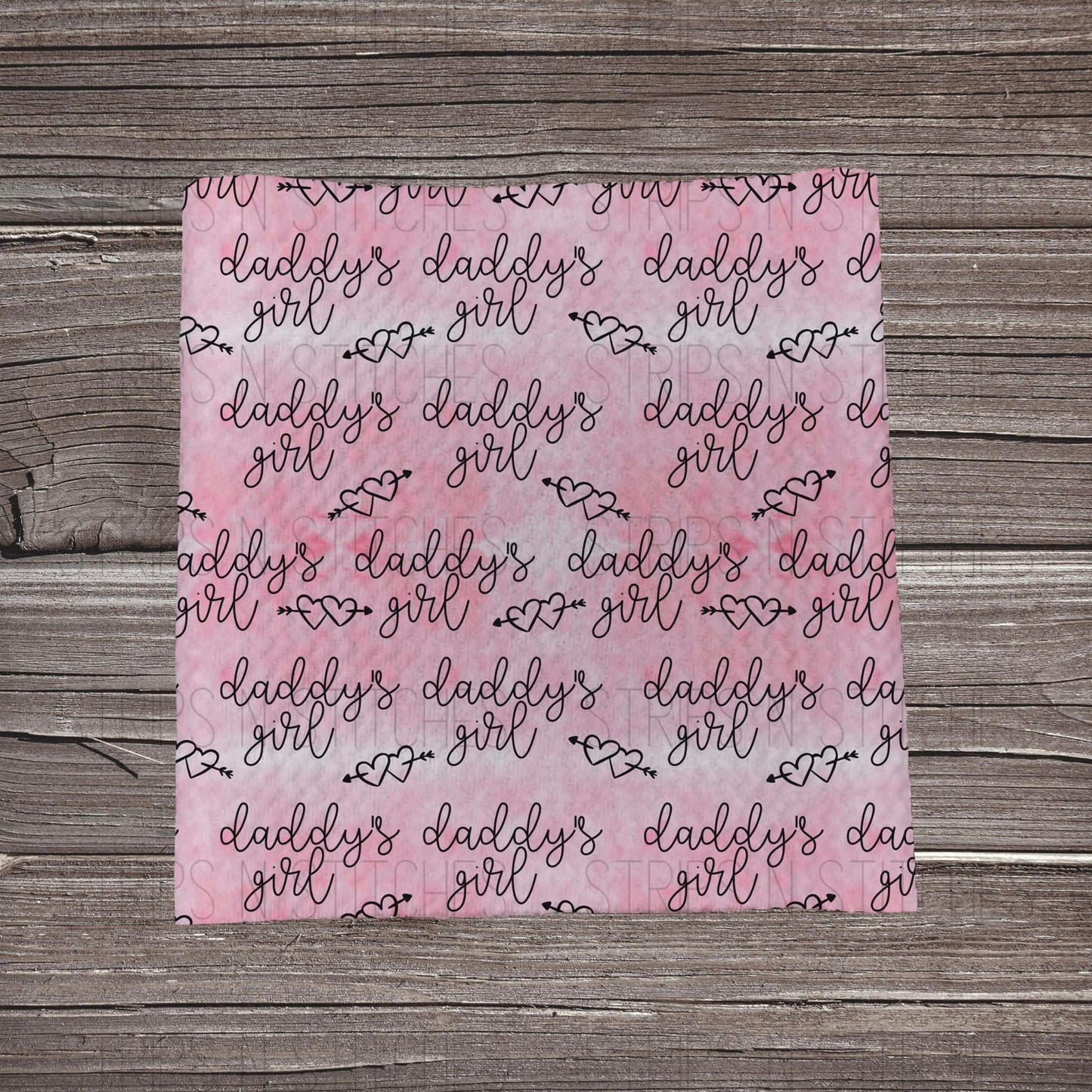 Daddy's Girl Pink | Bow Making | Headwrap | Scrunchies
